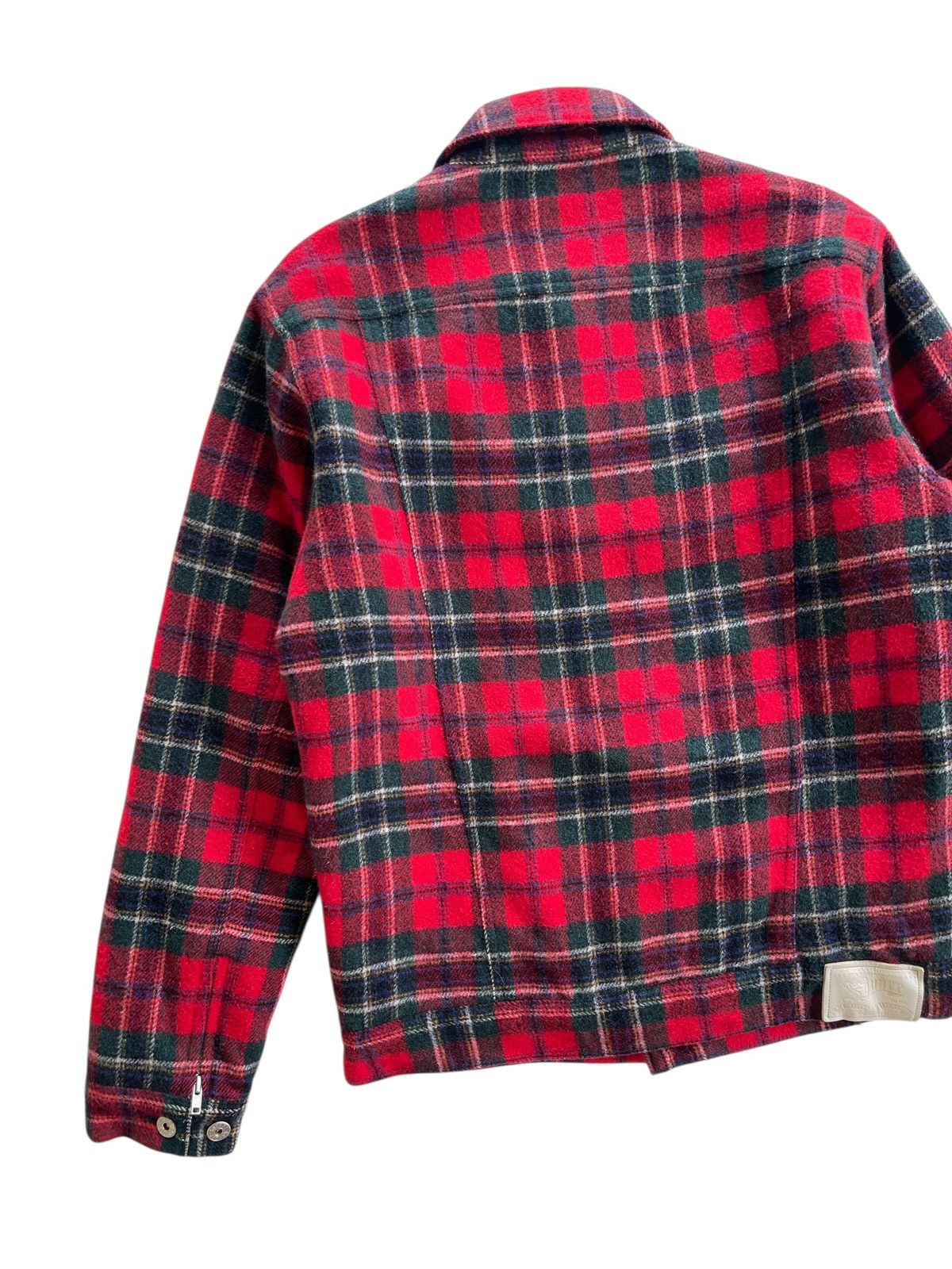 Japanese Brand Japanese Square Wool Tartan Jacket Size US M / EU 48-50 / 2 - 6 Thumbnail