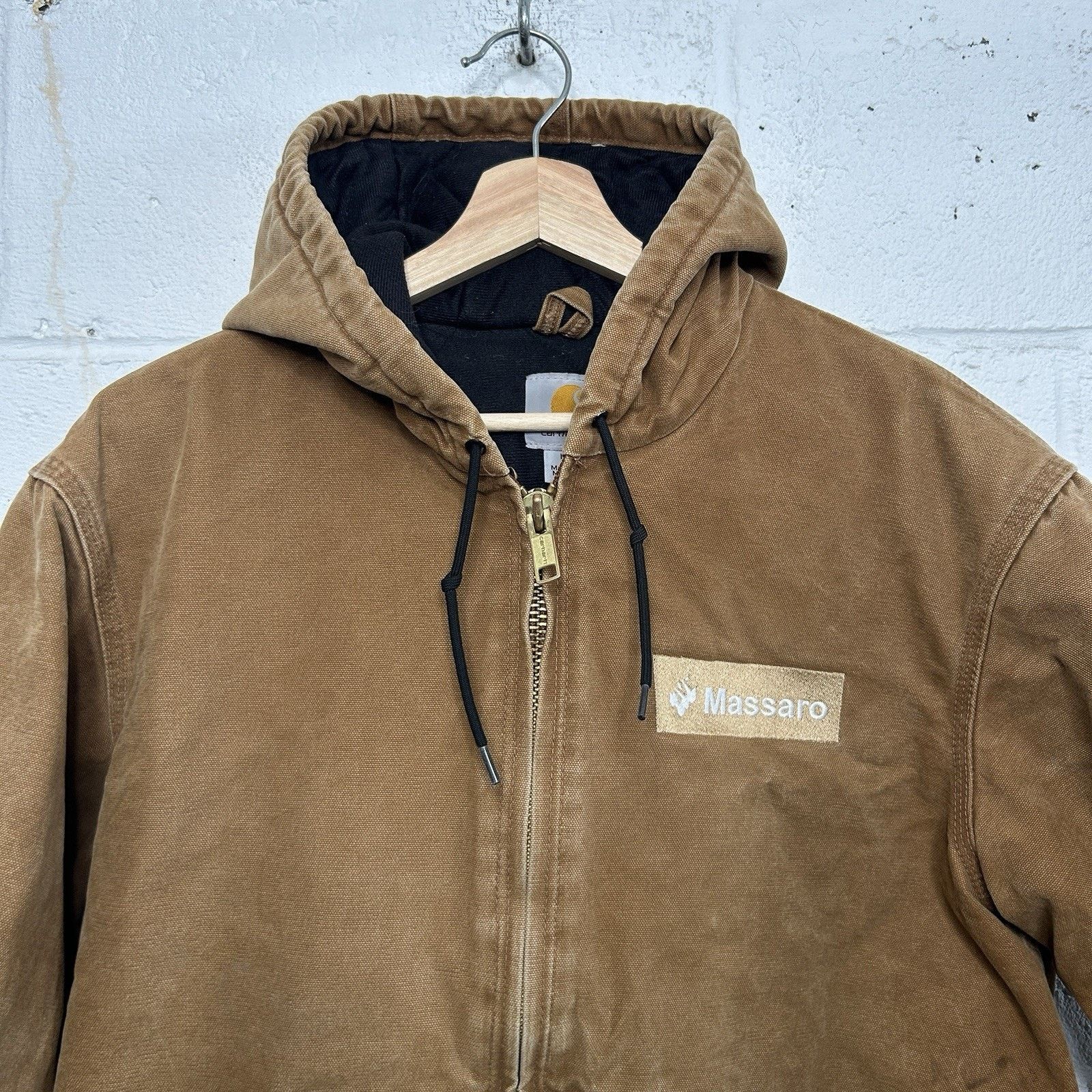 Carhartt Carhartt Hooded Quilt-Lined Active Jacket “Brown” J130-211 Size US M / EU 48-50 / 2 - 3 Thumbnail
