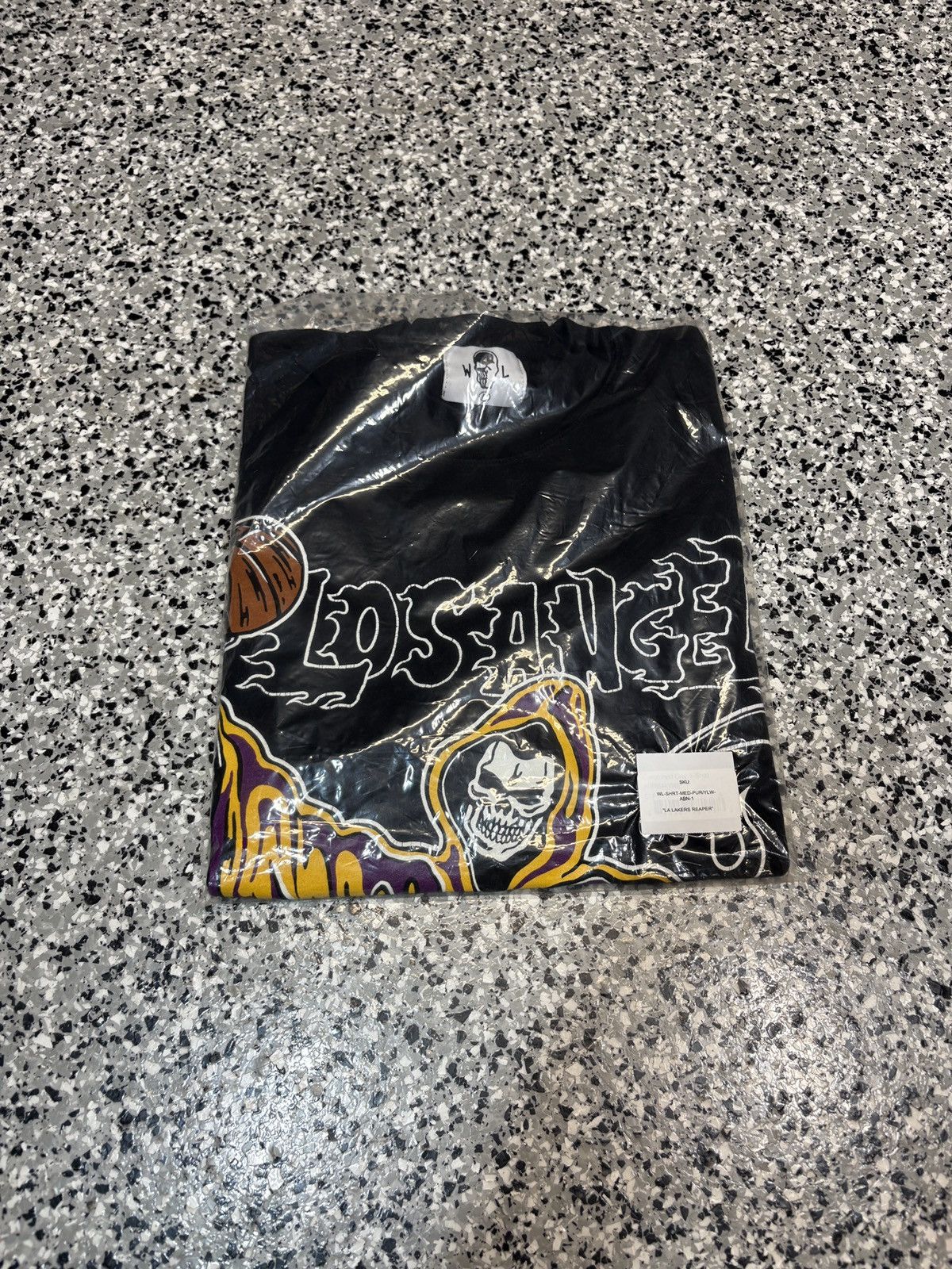 NBA × Warren Lotas 2022 LA Lakers X Warren Lotas Signature Reaper Shirt Size M Size US M / EU 48-50 / 2 - 4 Thumbnail