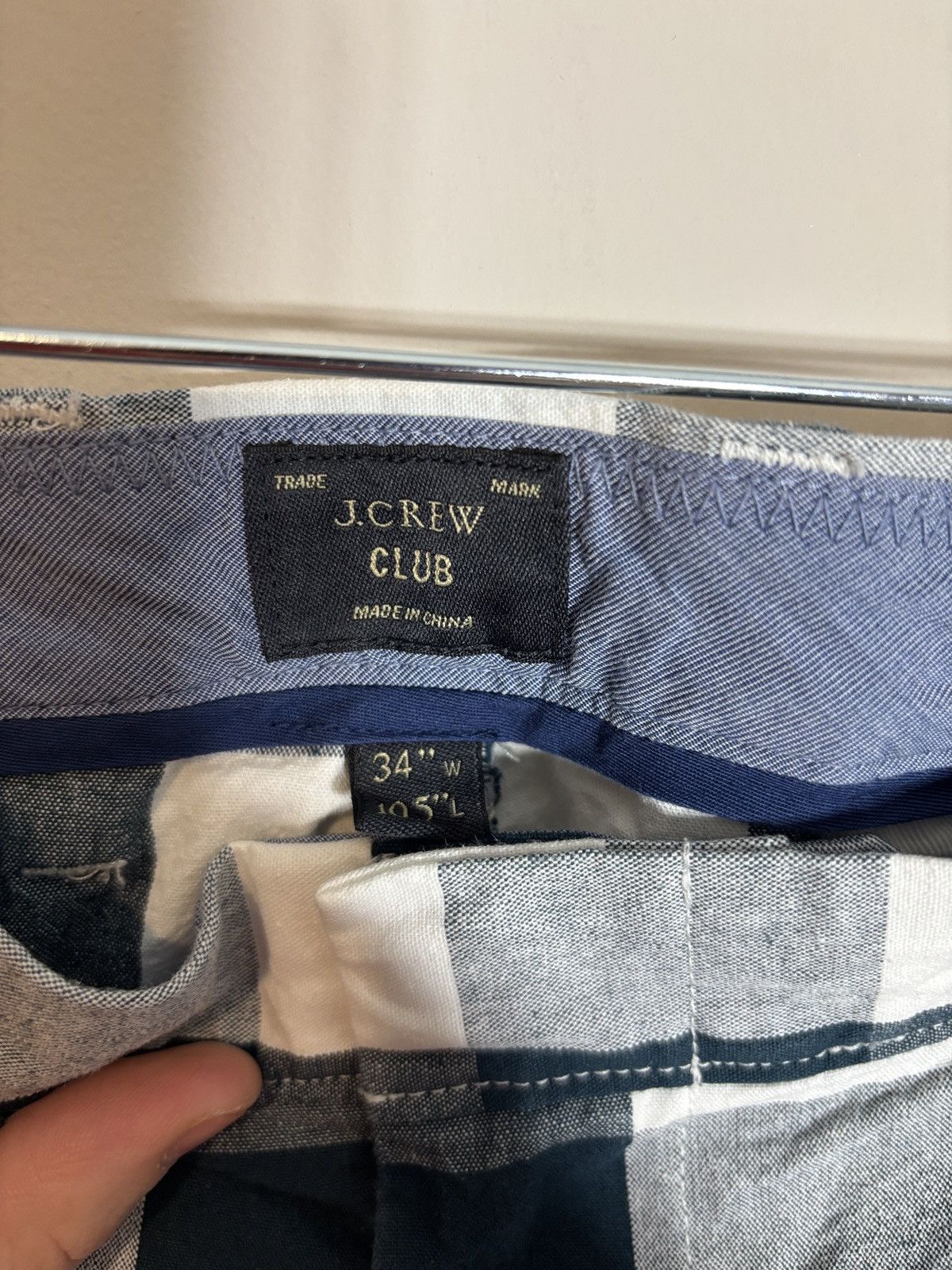 J.Crew J. Crew Club Shorts Plaid Preppy Golf Size 34 Size US 34 / EU 50 - 4 Thumbnail