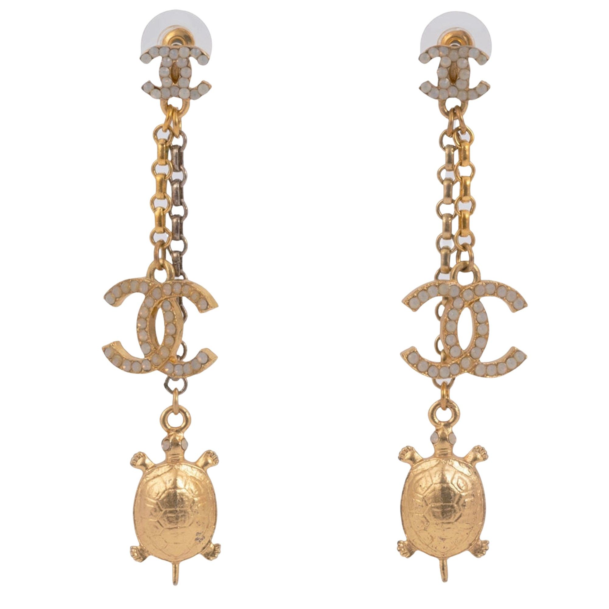 Chanel Chanel Coco Mark earring Size ONE SIZE - 1 Thumbnail
