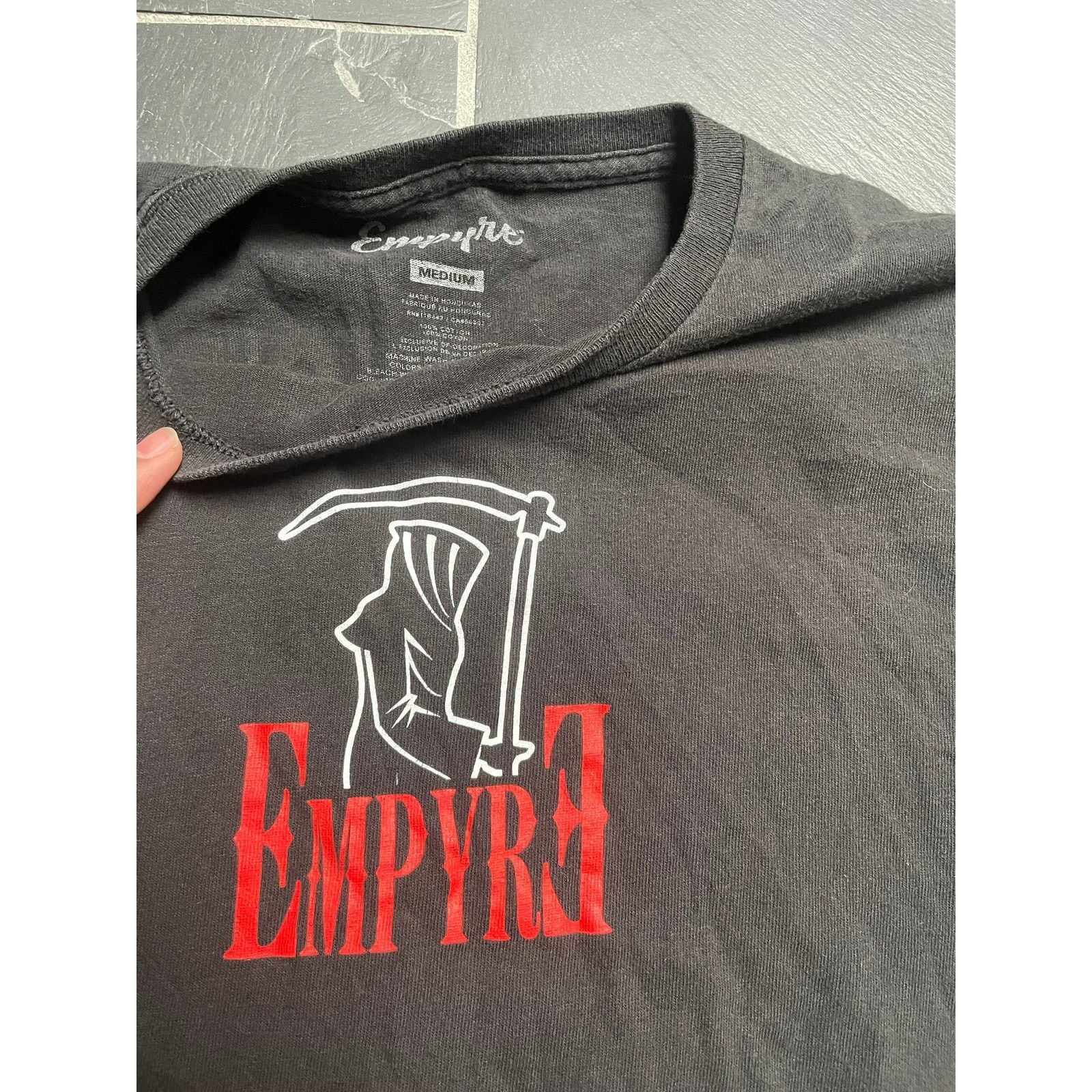 Empyre Empyre Reaper Rose Graphic Tshirt Skater Size Medium Size US M / EU 48-50 / 2 - 2 Thumbnail