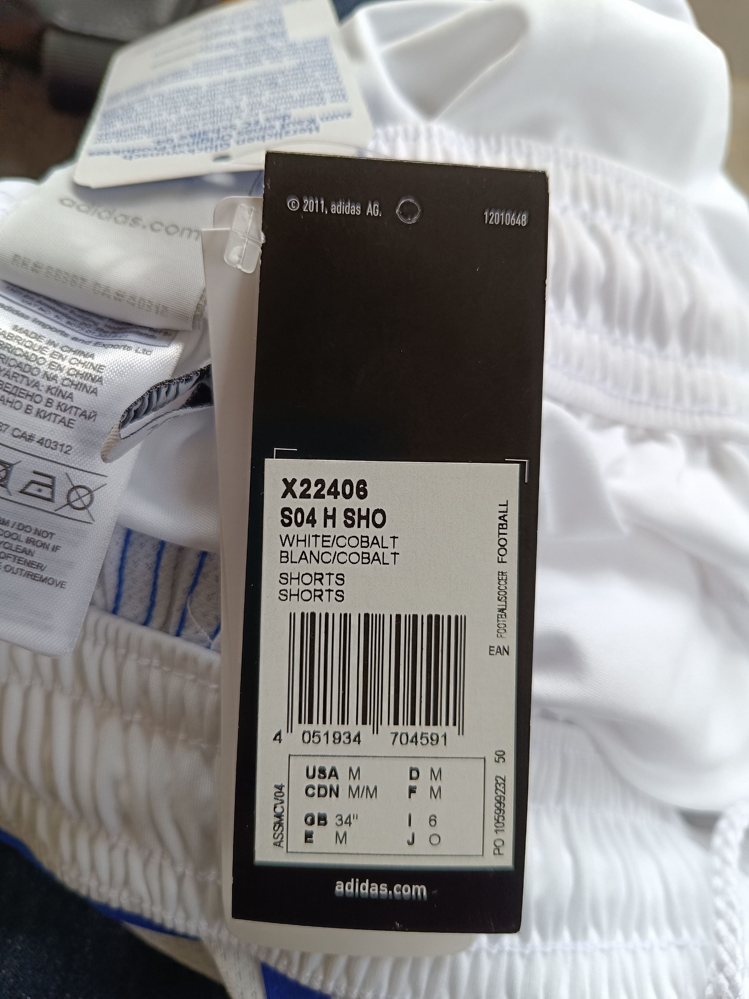 Adidas ADIDAS SCHALKE 04 SHORTS M Size New Size US 34 / EU 50 - 7 Thumbnail