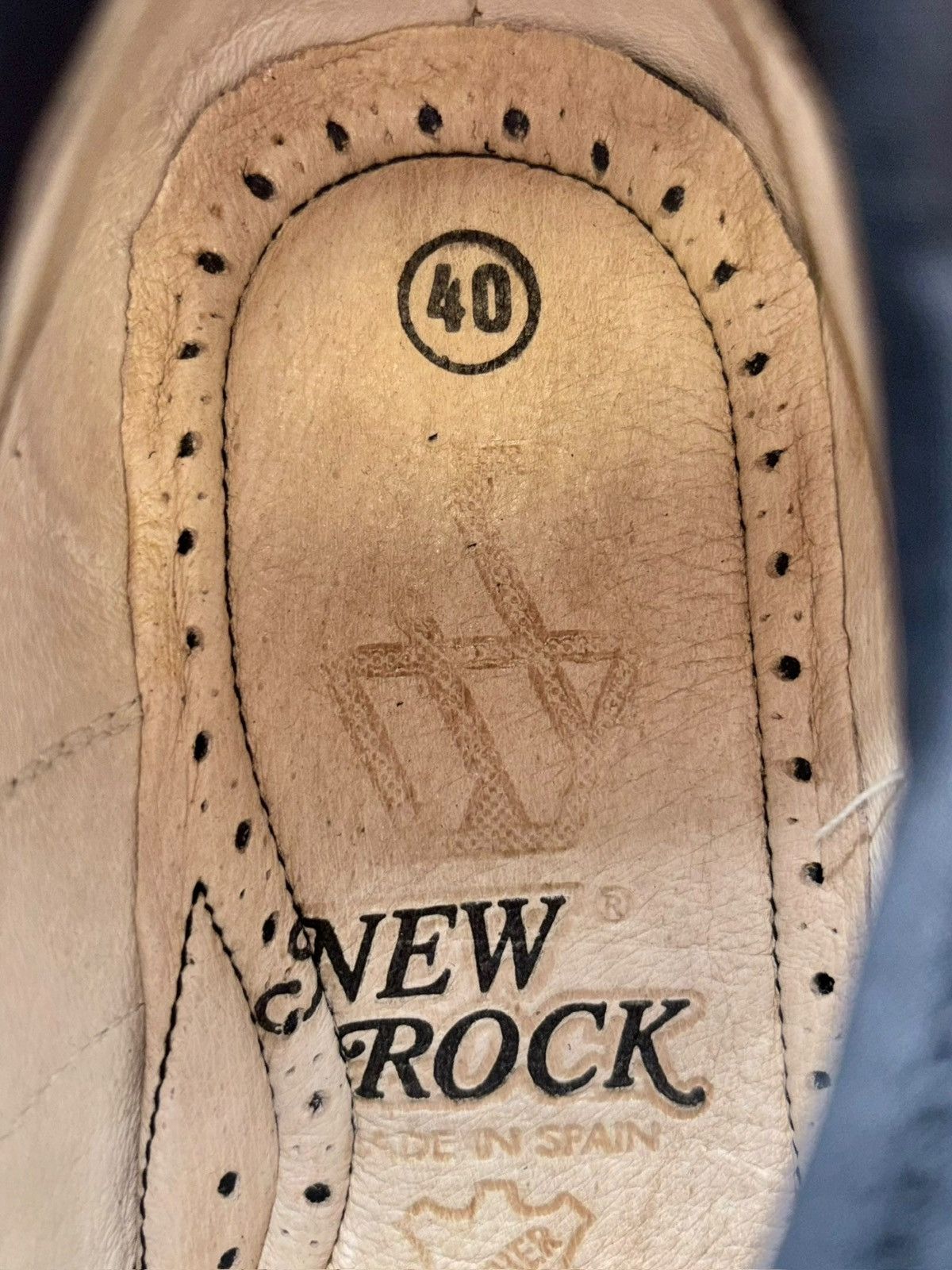 New Rock Vintage New Rock leather sneakers Size 40 Size US 10 / IT 40 - 10 Thumbnail