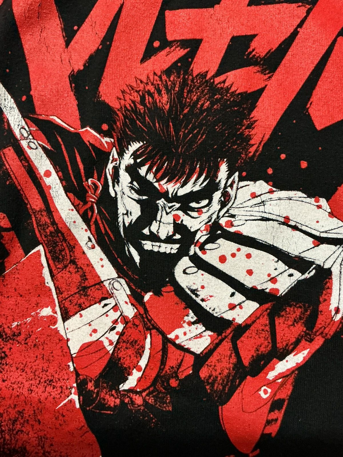 Other Berserk Kentarou Miura Guts Rage Sword Manga T-Shirt Size US XL / EU 56 / 4 - 4 Thumbnail