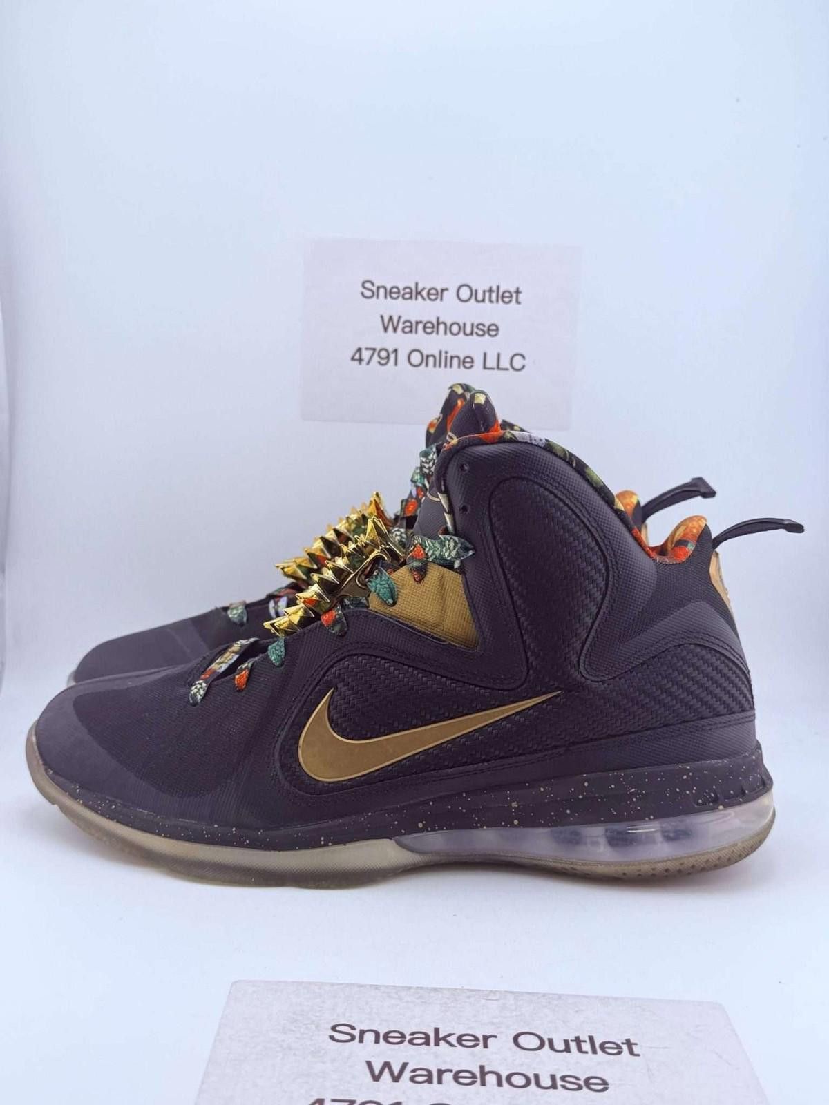 Nike Nike LeBron 9 Watch The Throne US 10 Used Rep Box D6984 Size US 10 / EU 43 - 1 Thumbnail