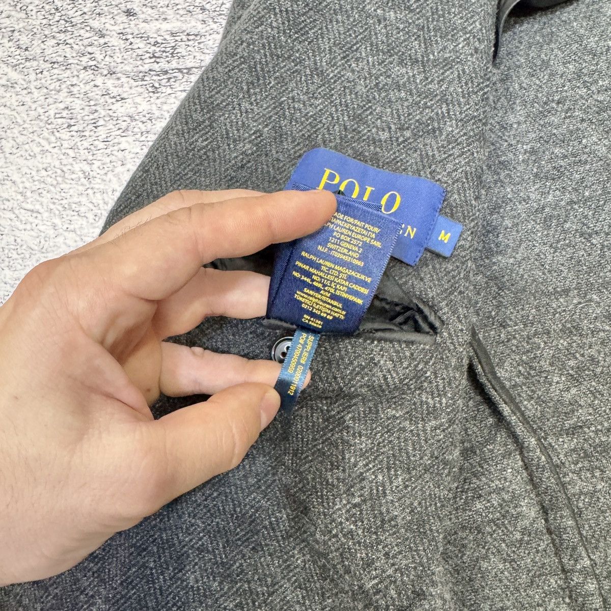 Polo Ralph Lauren Polo Ralph Lauren Wool Blend Blazer Sport Coat M size Size 38R - 13 Thumbnail