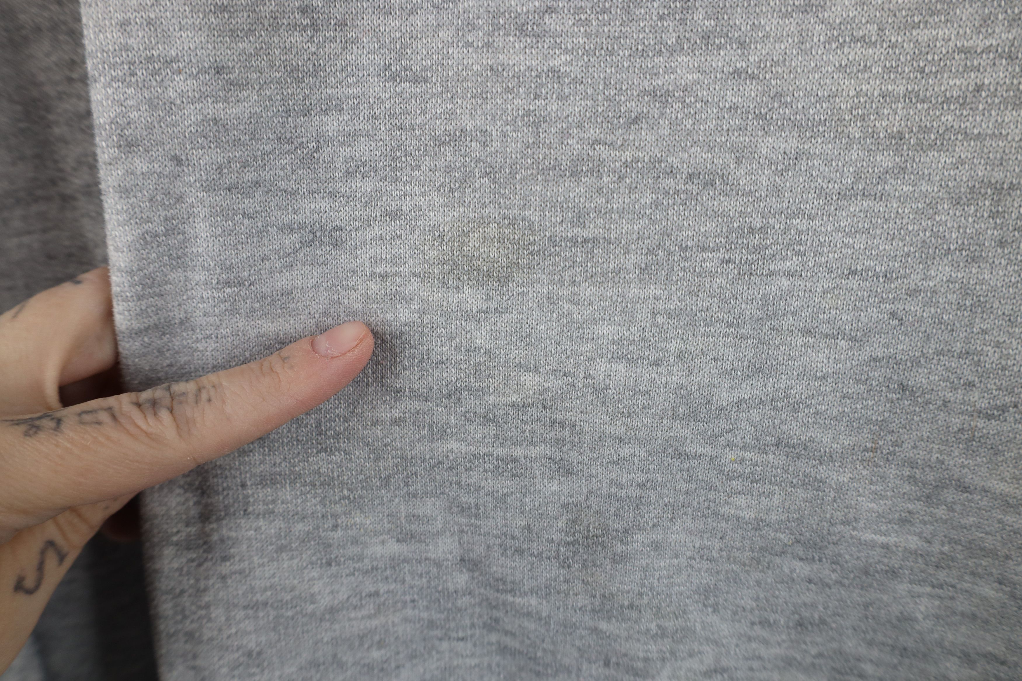 Vintage Vintage 90s Streetwear Flower Sweatshirt Heather Gray Size M / US 6-8 / IT 42-44 - 5 Thumbnail