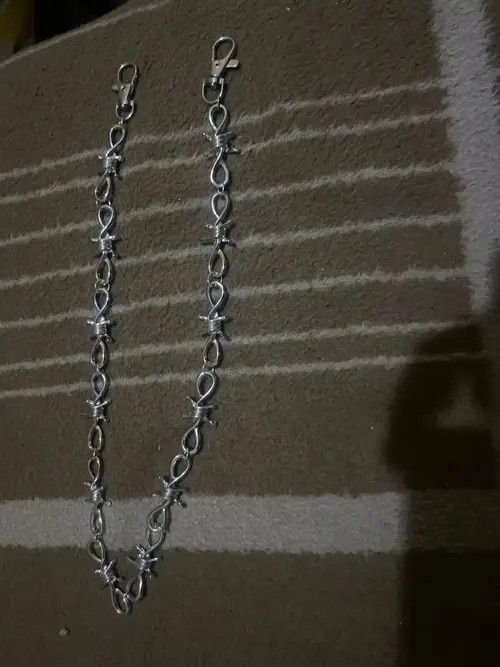 Jewelry Barb Wire Wallet Chain Size ONE SIZE - 5 Thumbnail