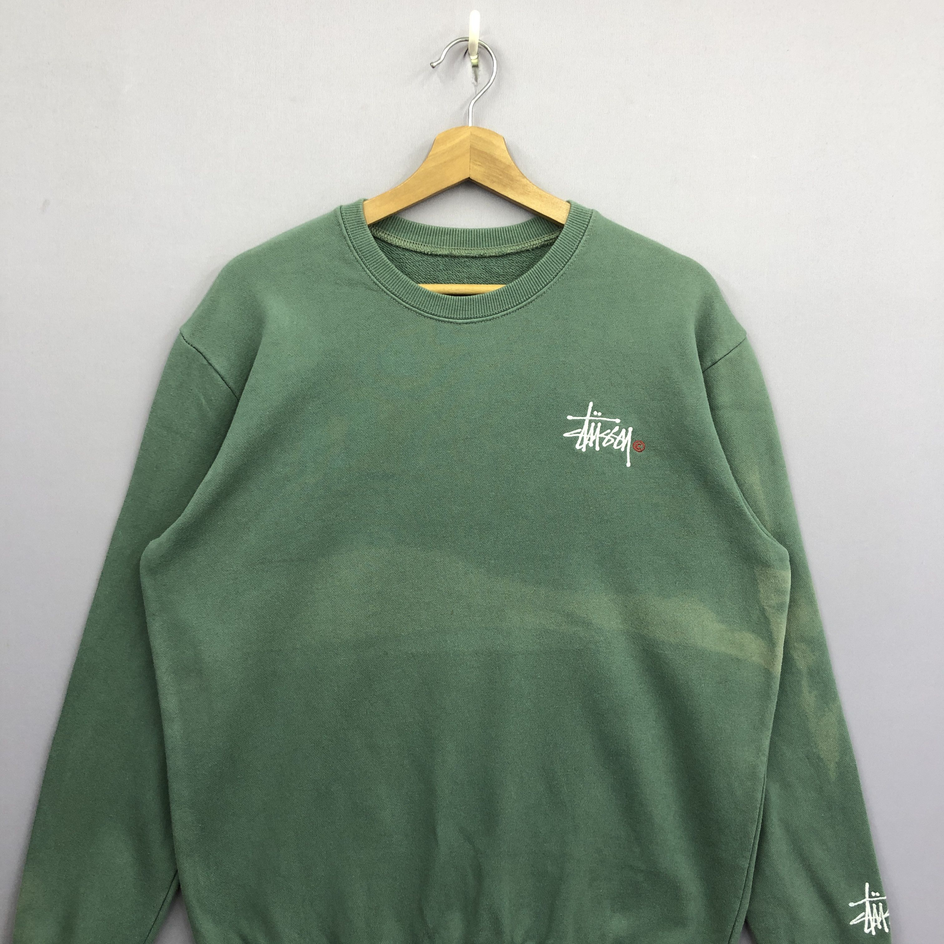 Stussy × Vintage Vintage Stussy Sweater Skate Streetwear Sweatshirt Jumper Size US M / EU 48-50 / 2 - 2 Thumbnail