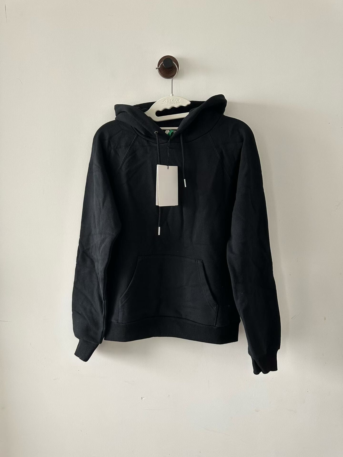 Celine Celine Black Back Logo Hoodie Size US S / EU 44-46 / 1 - 1 Thumbnail