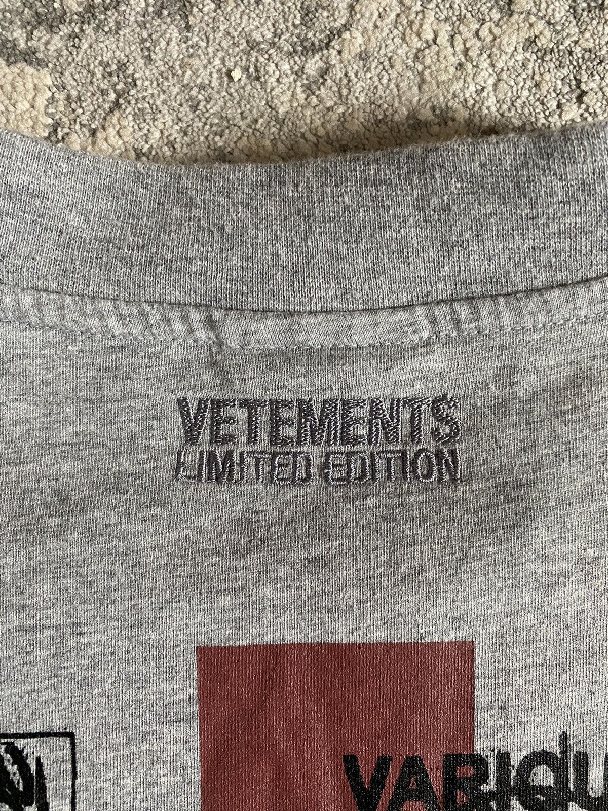 Vetements Vetements Maybe Mental Graphic Tee Size US XS / EU 42 / 0 - 9 Thumbnail