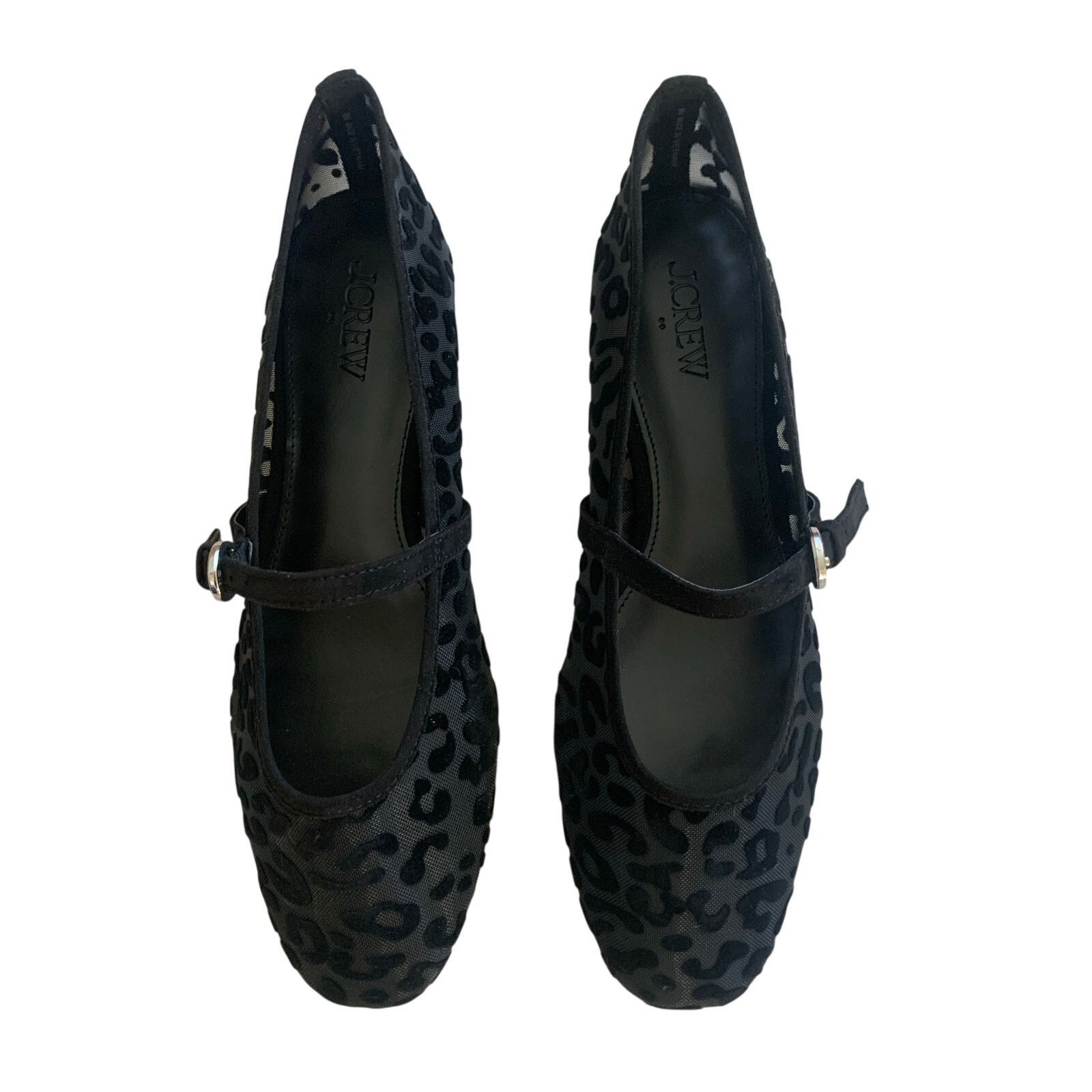 J.Crew NWT J.Crew Leopard Mesh Mary Jane Flats - Sizes 8, 9, and 10 Size US 9 / IT 39 - 2 Thumbnail