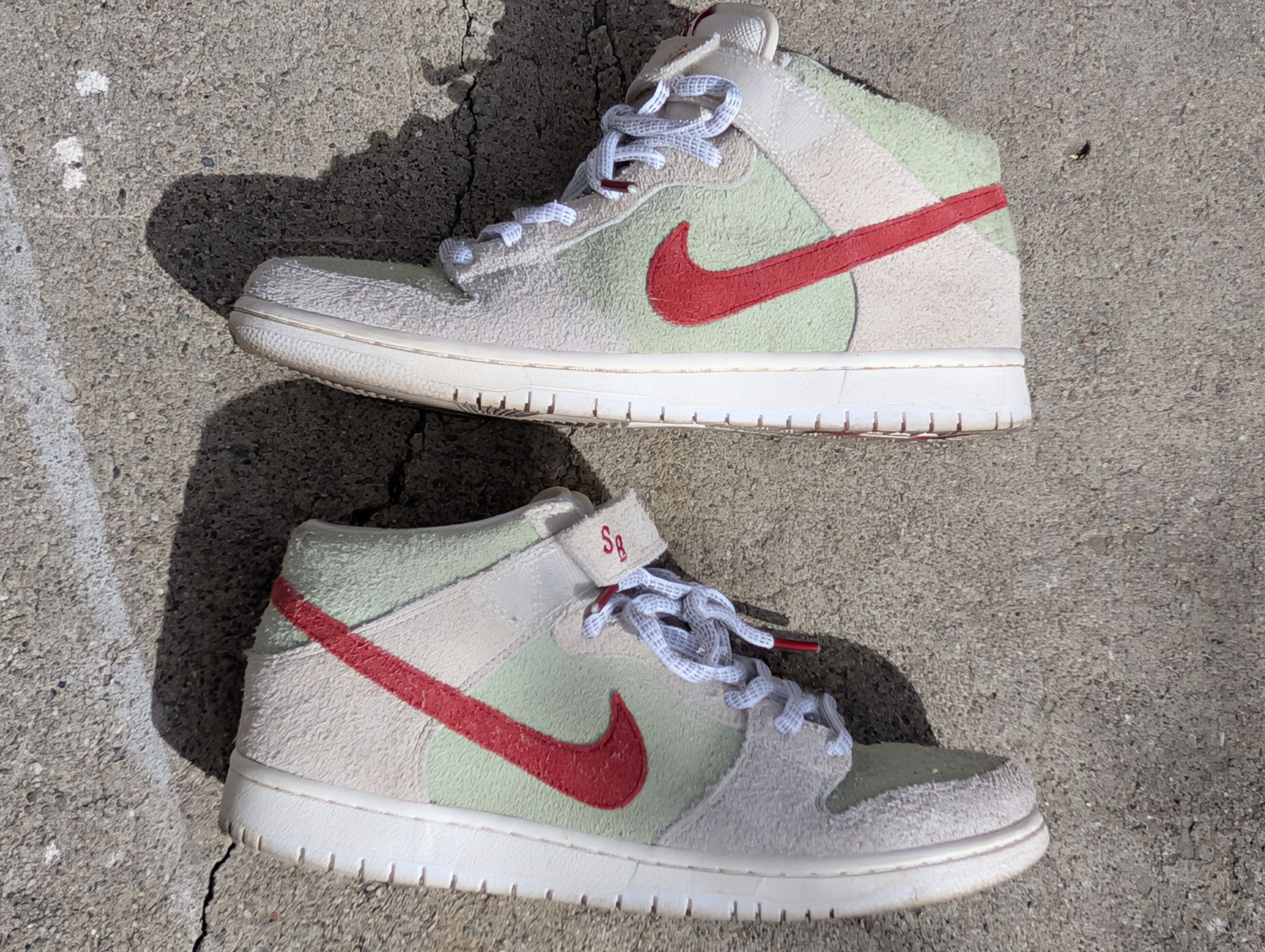 Nike Nike Dunk Mid "White Widow" Size US 10.5 / EU 43-44 - 3 Thumbnail