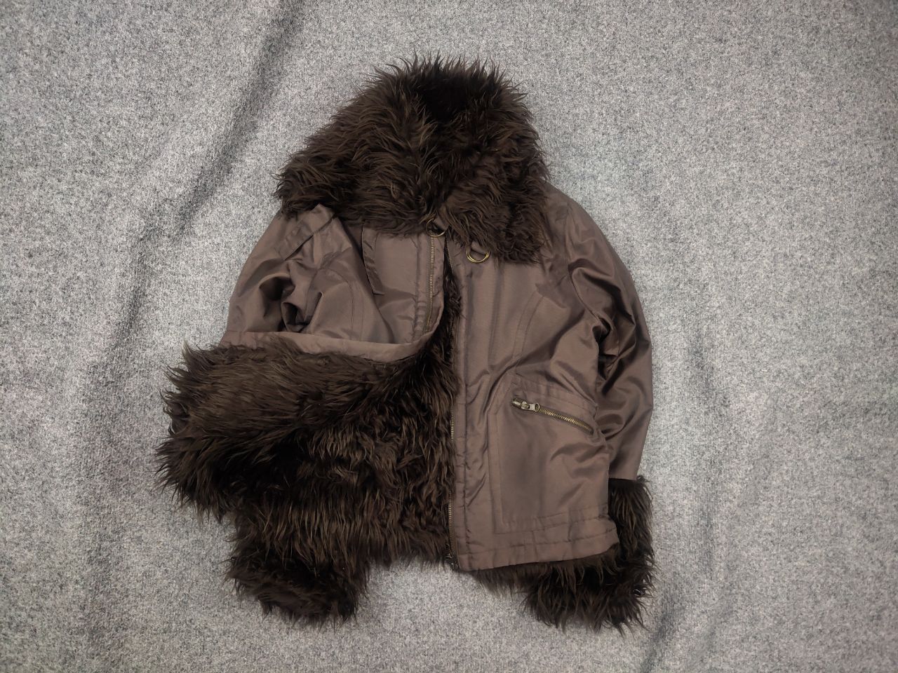 If Six Was Nine Vintage Opium Japan Fur LGB If Six Was Nine Style Jacket Y2K Size M / US 6-8 / IT 42-44 - 1 Thumbnail