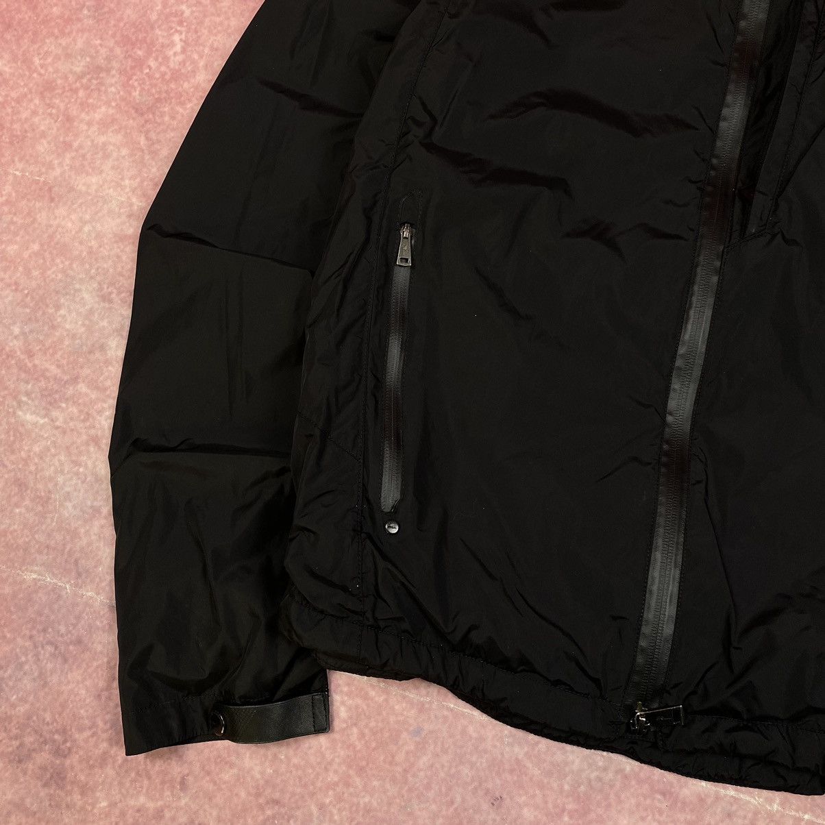 Ralph Lauren Black Label Ralph Lauren Black Label Nylon Jacket Lambskin Leather Size US XL / EU 56 / 4 - 4 Thumbnail