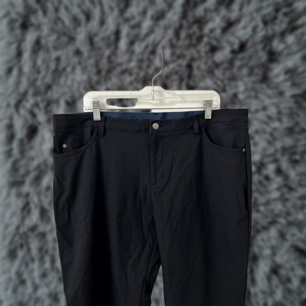 Adidas Adidas Golf Go-To 5 Pocket Pants Mens Size 38x30 Black Tapered Fit Trousers Size US 38 / EU 54 - 1 Thumbnail