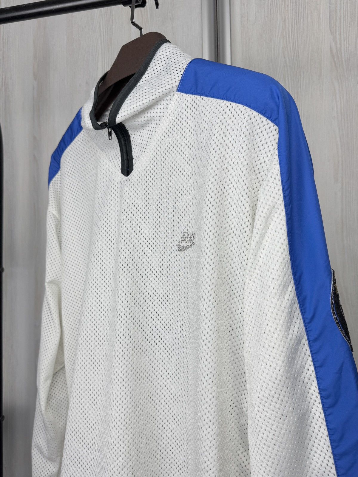 Nike Nike International vintage 90s big logo training jacket Size US L / EU 52-54 / 3 - 6 Thumbnail