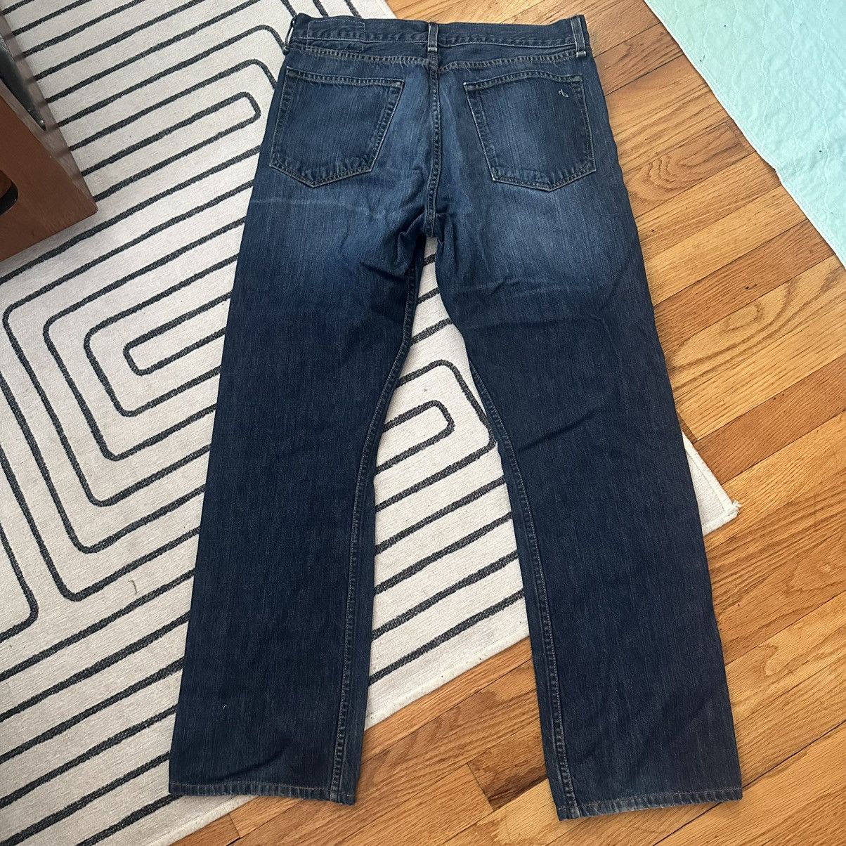 Other × Rag & Bone Rag & Bone RB 15X Tailored Workwear Jeans Straight Fit Blue Size US 33 - 3 Thumbnail