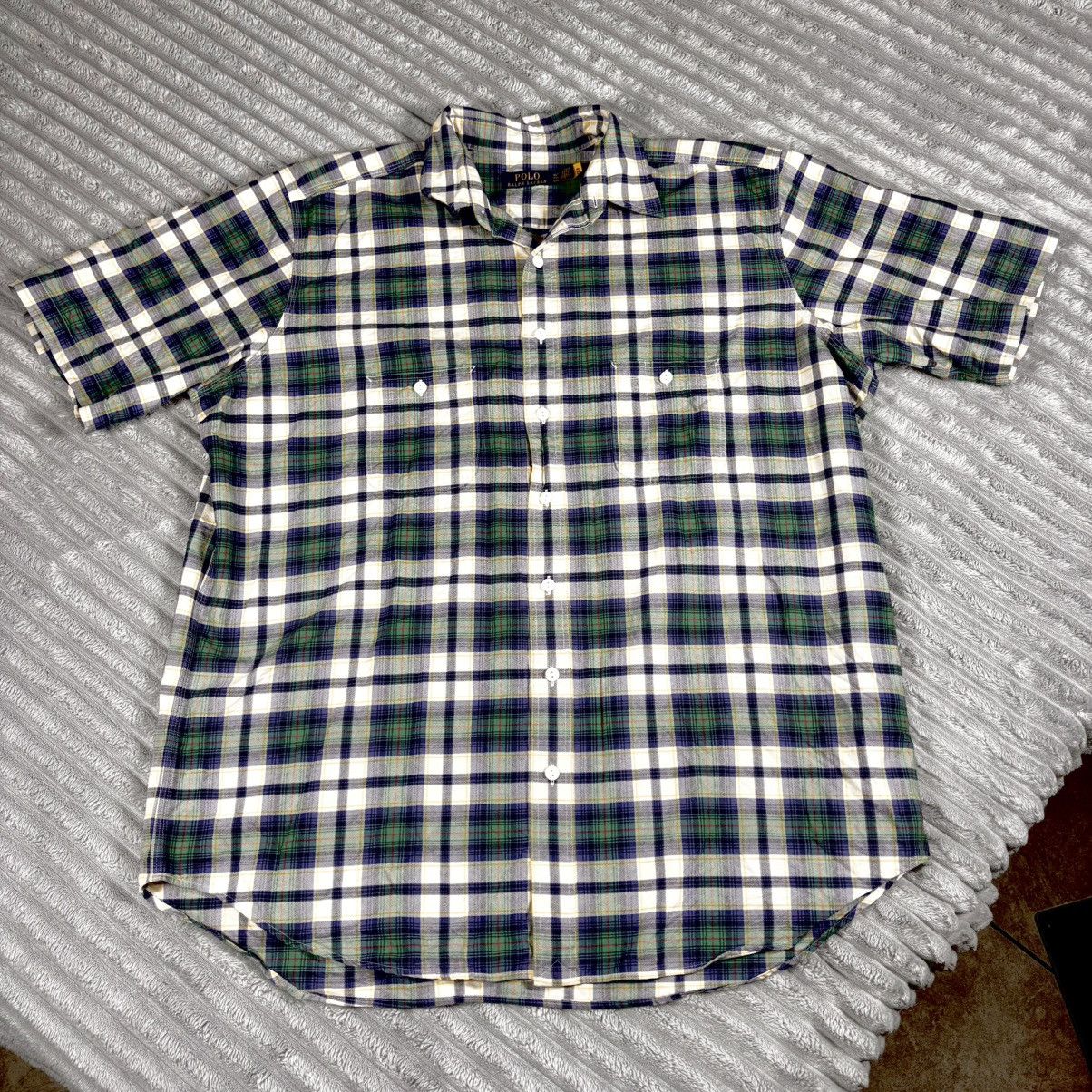 Polo Ralph Lauren Polo Ralph Lauren Plaid Men’s XLT single stitch button up Size US XL / EU 56 / 4 - 1 Thumbnail