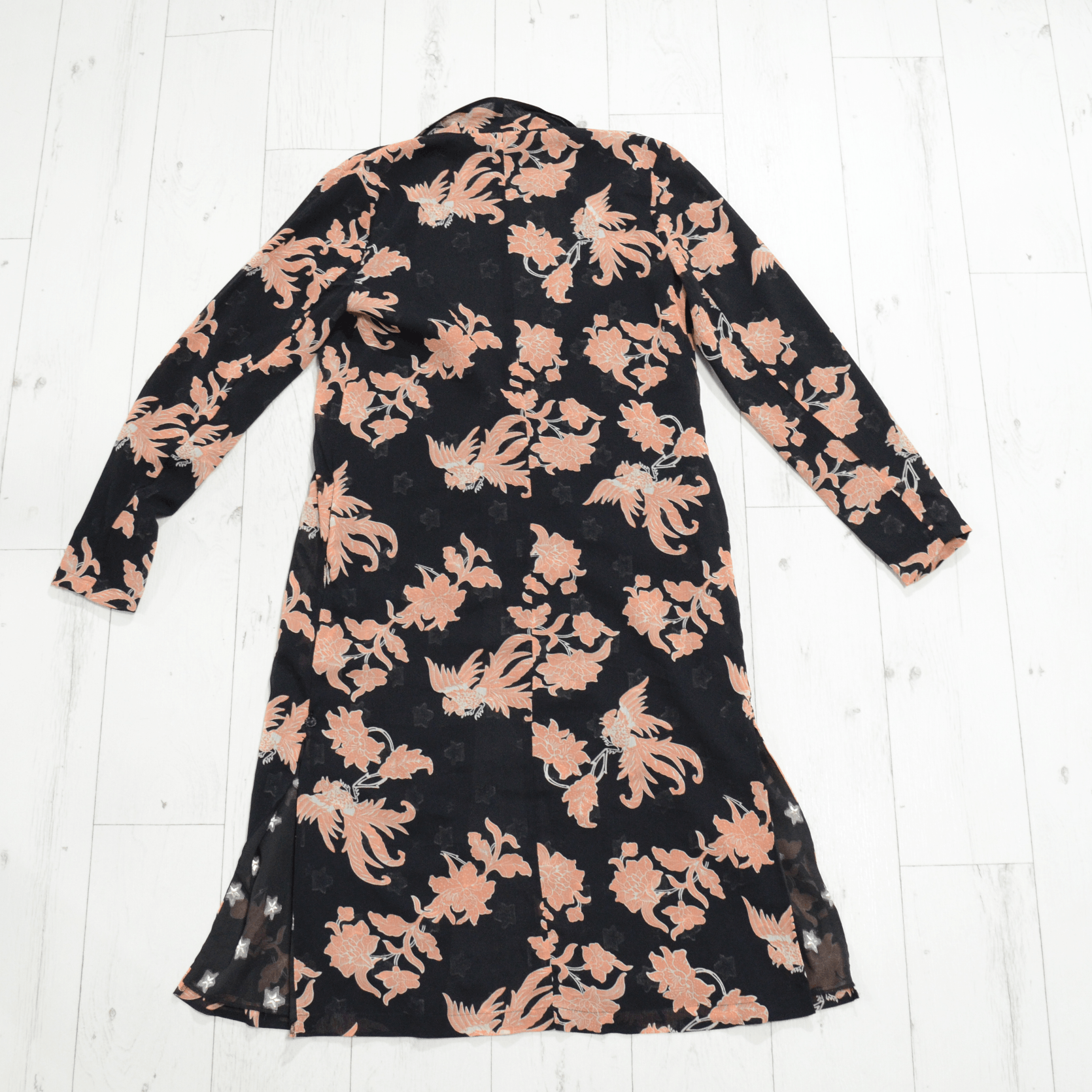 Scotch & Soda Scotch & Soda Floral-Print Duster Jacket Kimono Maison Dress Size S / US 4 / IT 40 - 8 Thumbnail