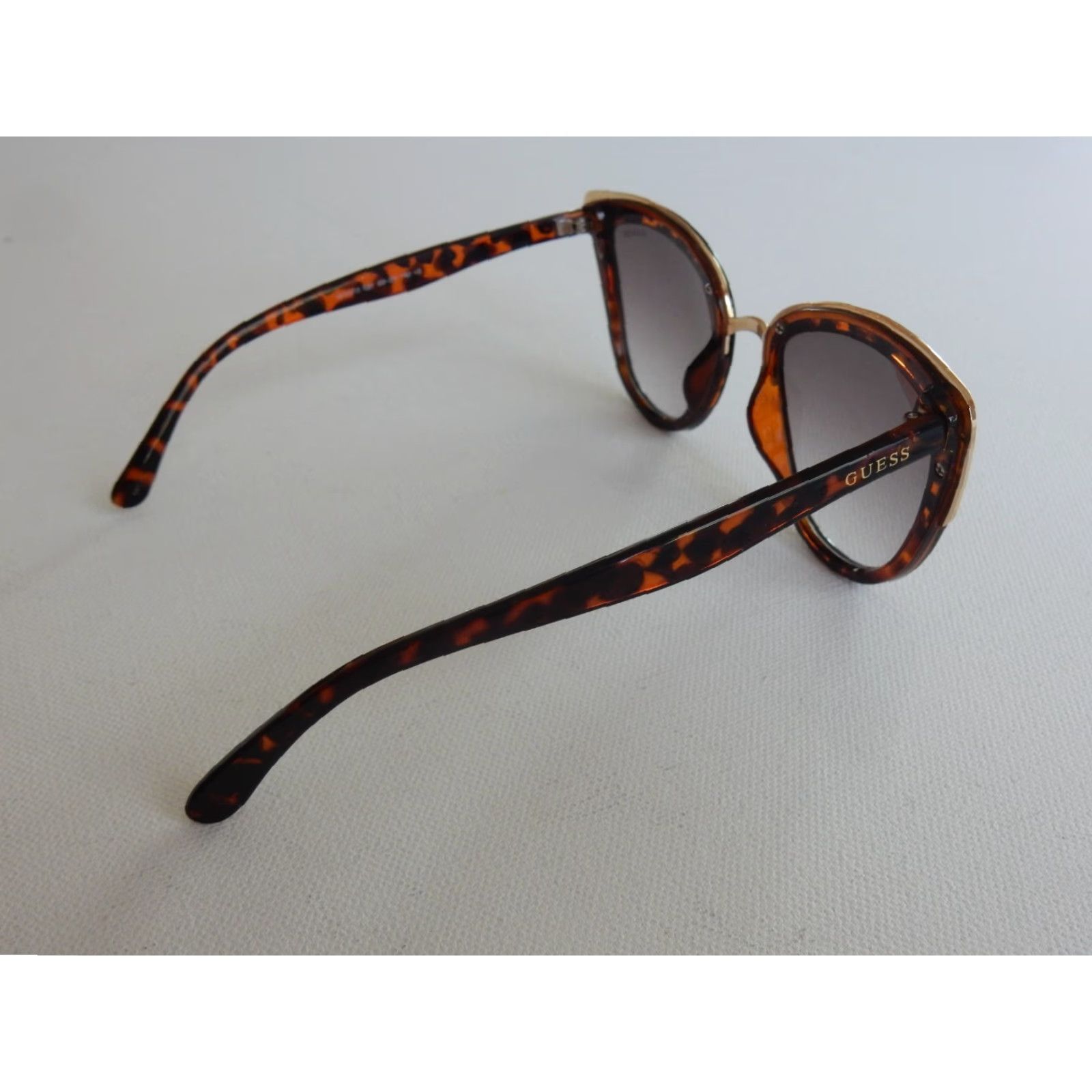Guess GUESS Sunglasses Cat Eye Women Brown Frame 55[]22 140 GF0313 52F Size ONE SIZE - 3 Thumbnail