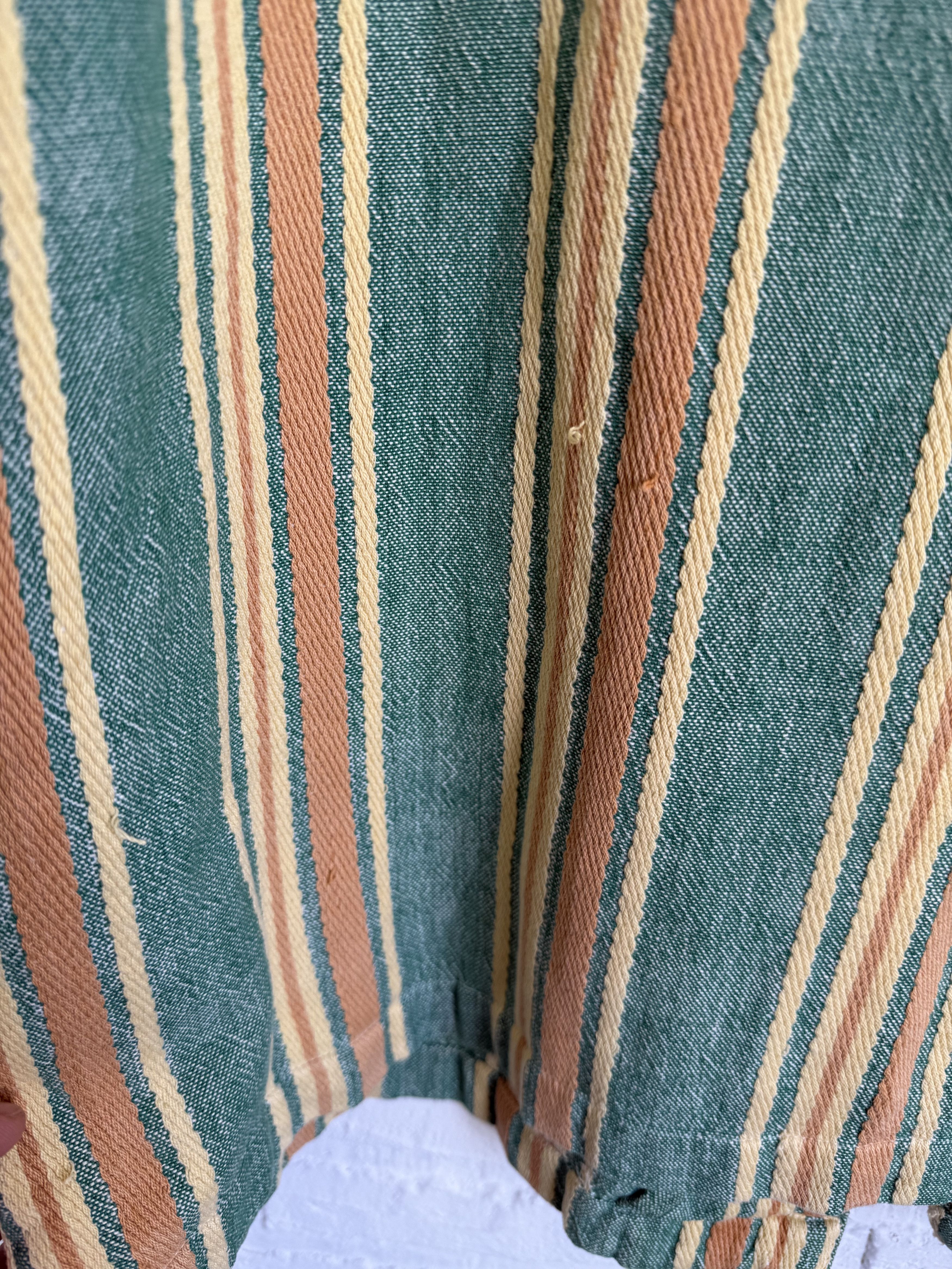 Diesel × Japanese Brand × Vintage Vintage 90s Diesel J&W Workshirt striped overshirt Size US M / EU 48-50 / 2 - 6 Thumbnail