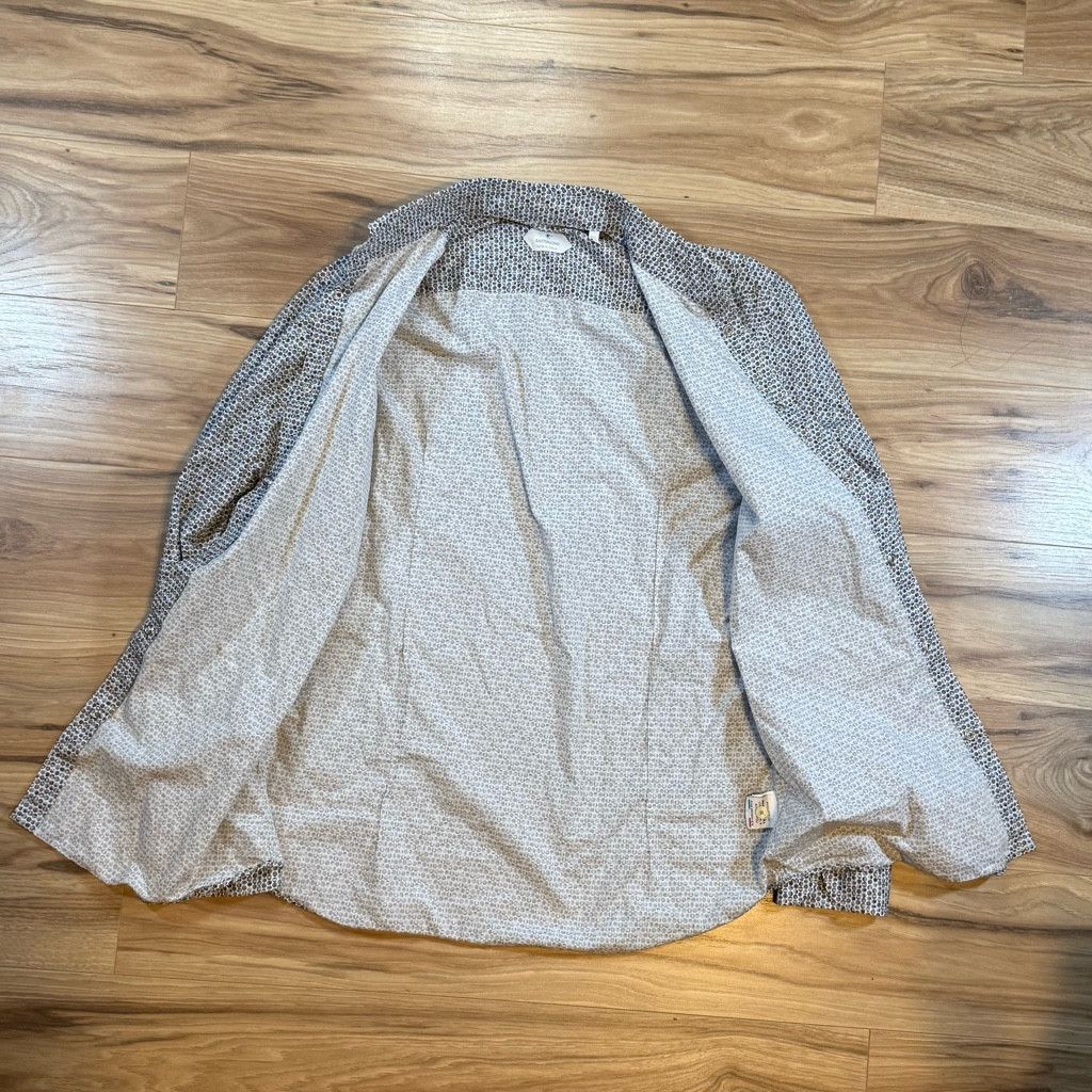 J Brand Bastoncino Men’s Sz M Cotton Shirt Italy Pattern Button Down Size US M / EU 48-50 / 2 - 3 Thumbnail