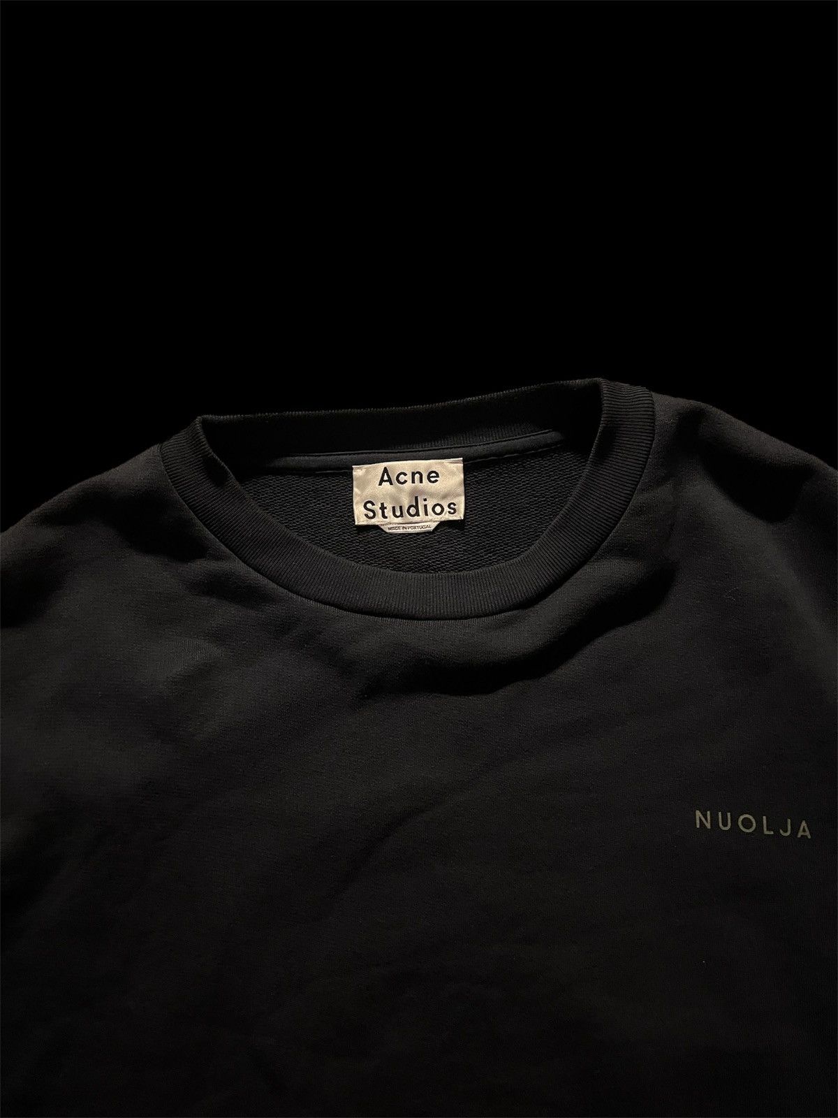 Acne Studios Acne Studios x Nuolja Navy Crewneck Size US XXL / EU 58 / 5 - 2 Thumbnail