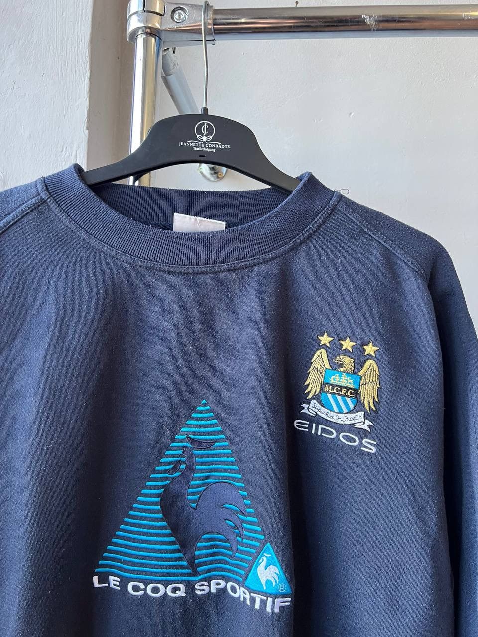 Le Coq Sportif 1999/2001 RARE MANCHESTER CITY VINTAGE SOCCER SWEATSHIRT XXL Size US XXL / EU 58 / 5 - 3 Thumbnail