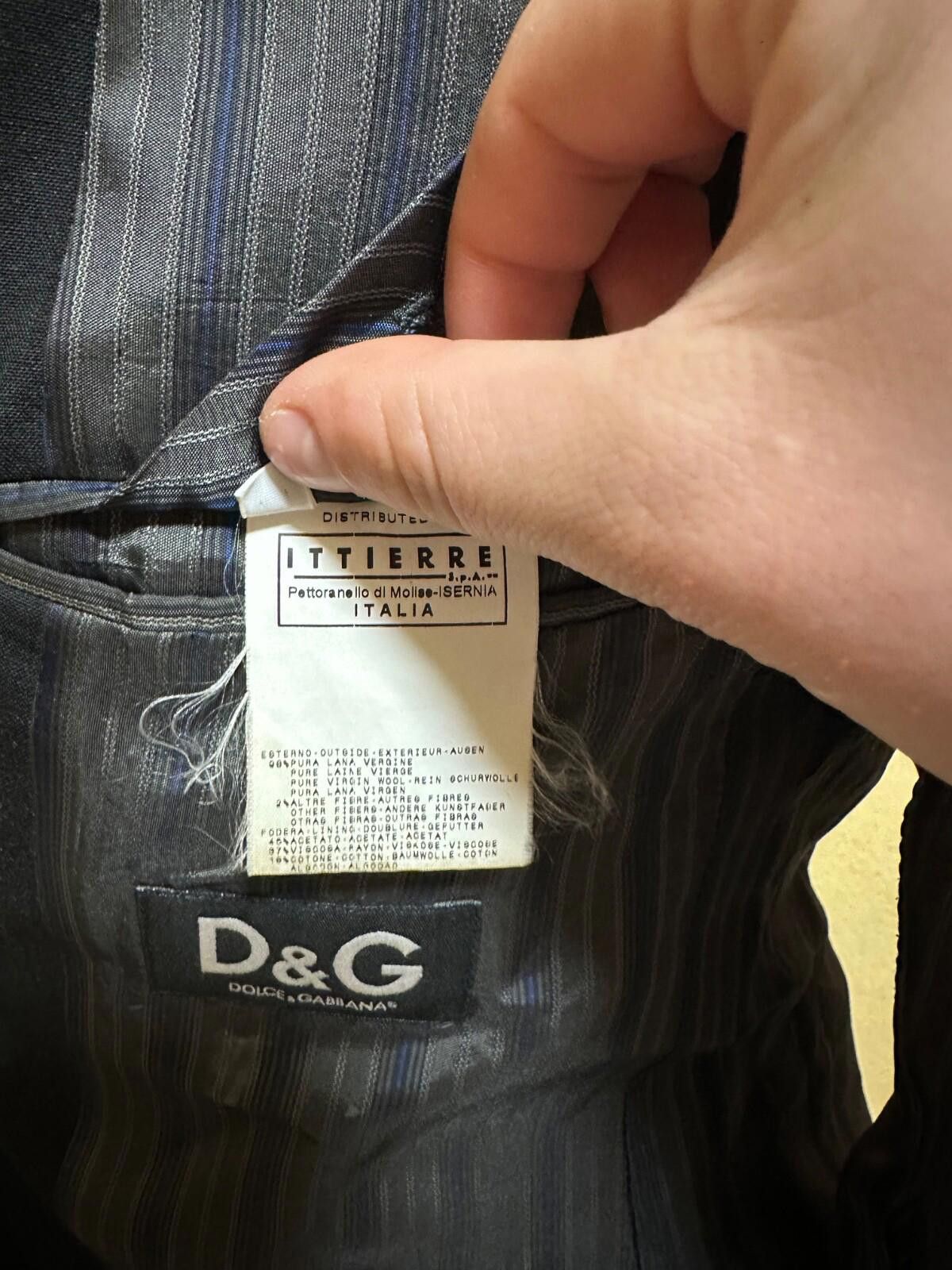 Dolce & Gabbana Dolce & Gabbana Blazer Men's 36/50 Made In Italy Size 50R - 8 Thumbnail
