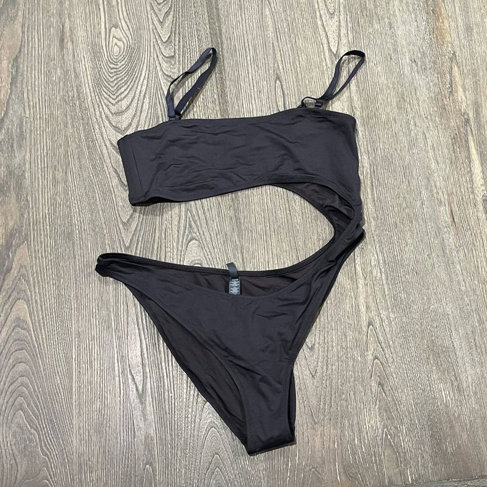SKIMS NWT Skims Swim Strapless Monokini Cut-Out Swimwear 2X Size ONE SIZE - 1 Thumbnail