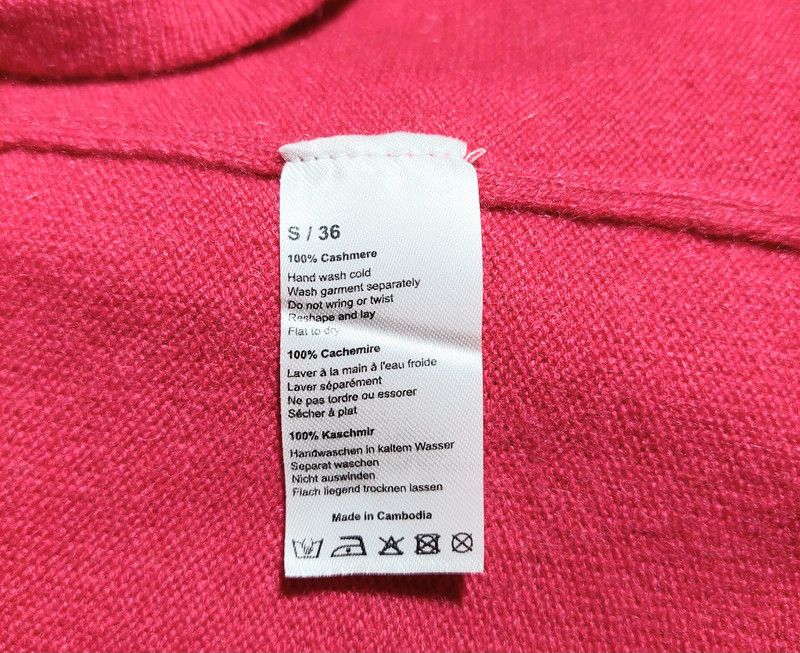 Vintage 100% cashmere sweater jumper pink luxury soft classy Size S / US 4 / IT 40 - 6 Thumbnail