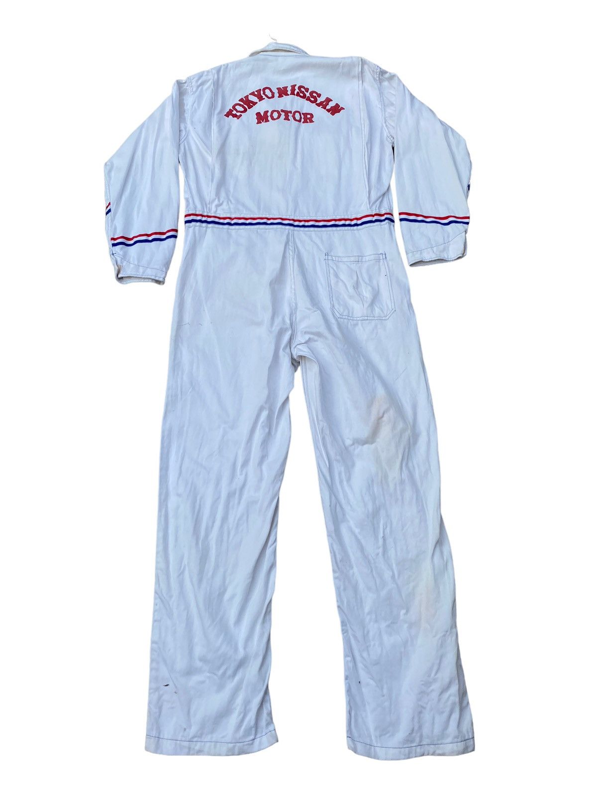 Vintage Vintage Tokyo Nissan Motor Overalls Jumpsuit Size US 35 - 2 Thumbnail