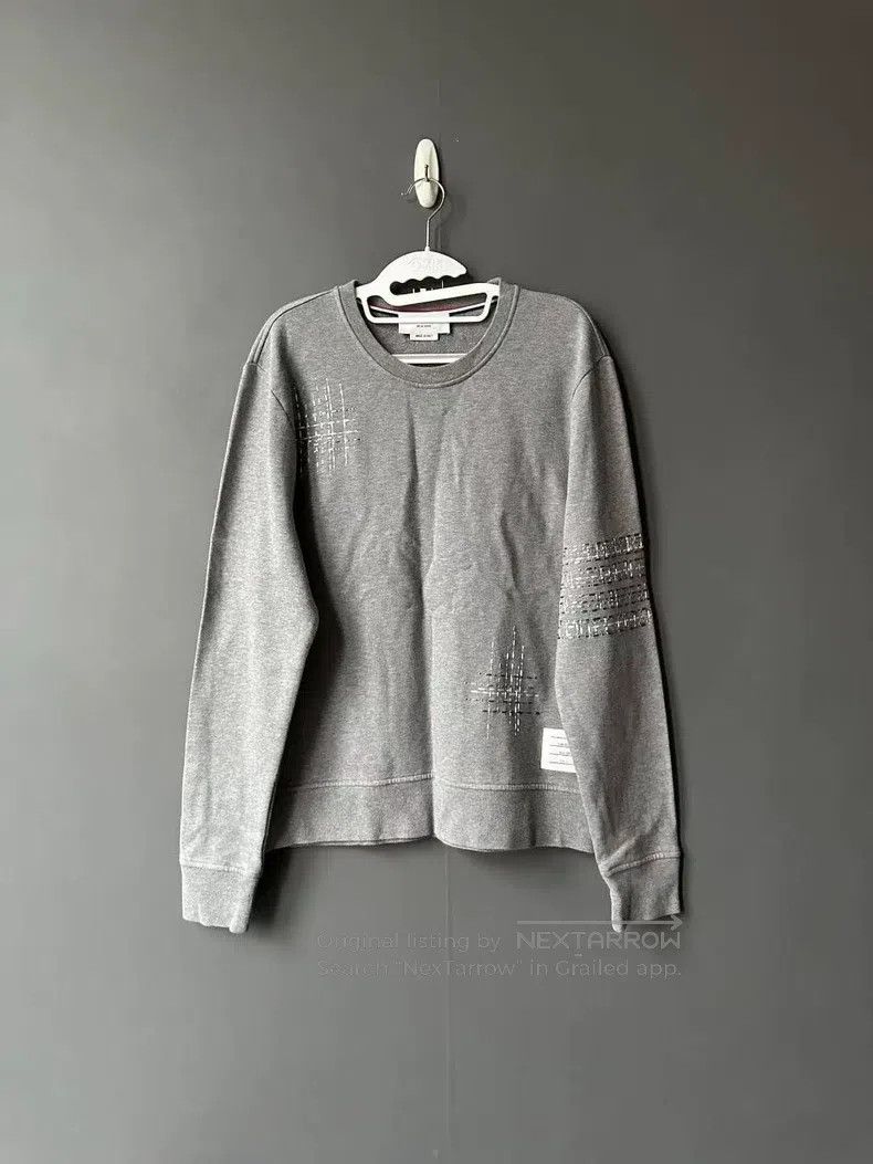 Thom Browne Thom Browne Embroidered hoodie Size US M / EU 48-50 / 2 - 1 Thumbnail