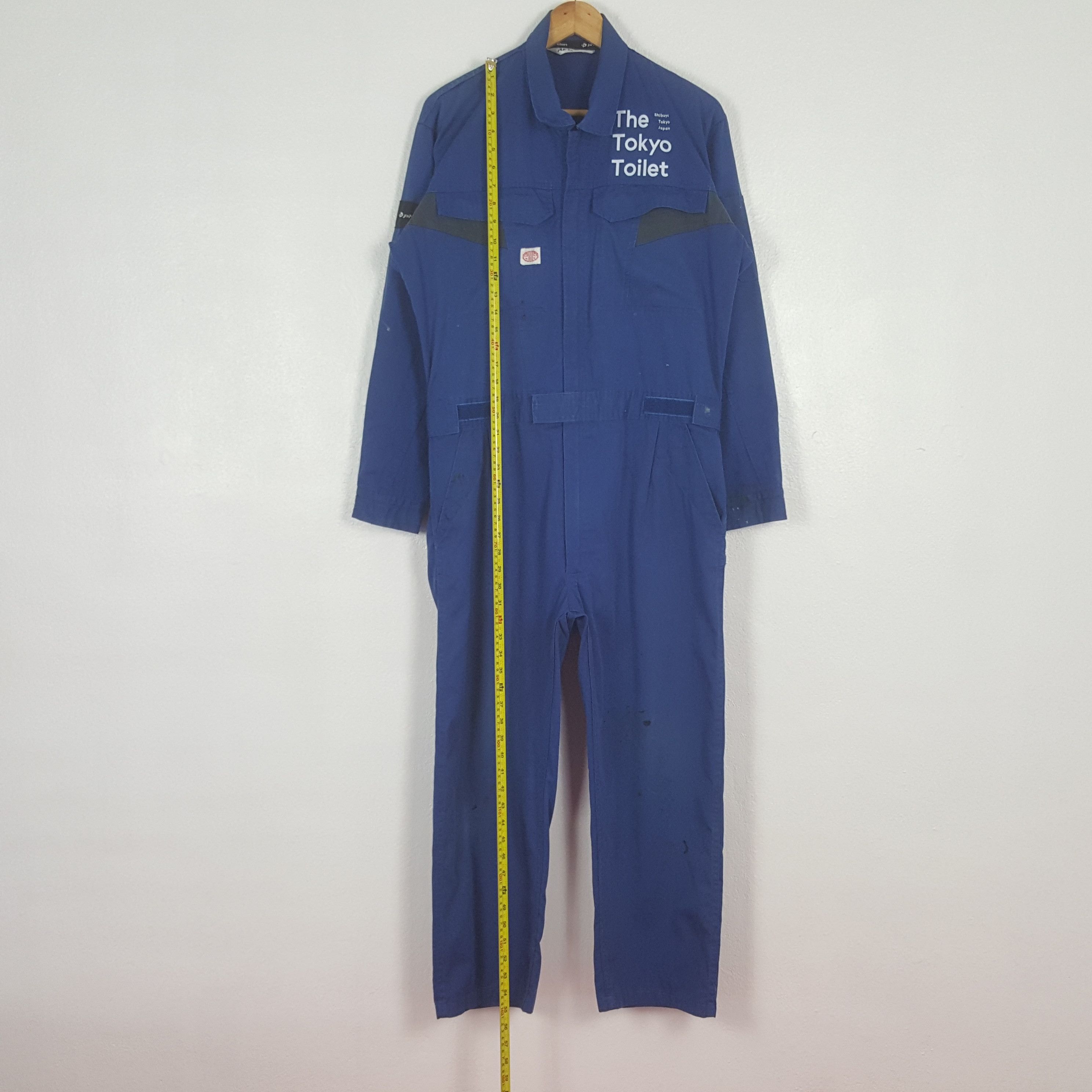 Japanese Brand Vintage The Tokyo Toilet Japanese Coverall Jacket C311N17 Size US XXL / EU 58 / 5 - 7 Thumbnail