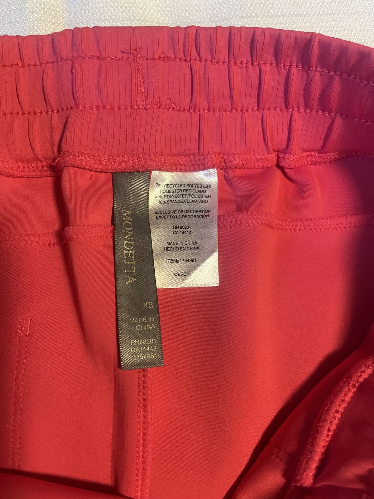 Other Women's Polyester Pink Shorts Size 25" / US 0 / IT 36 - 3 Thumbnail