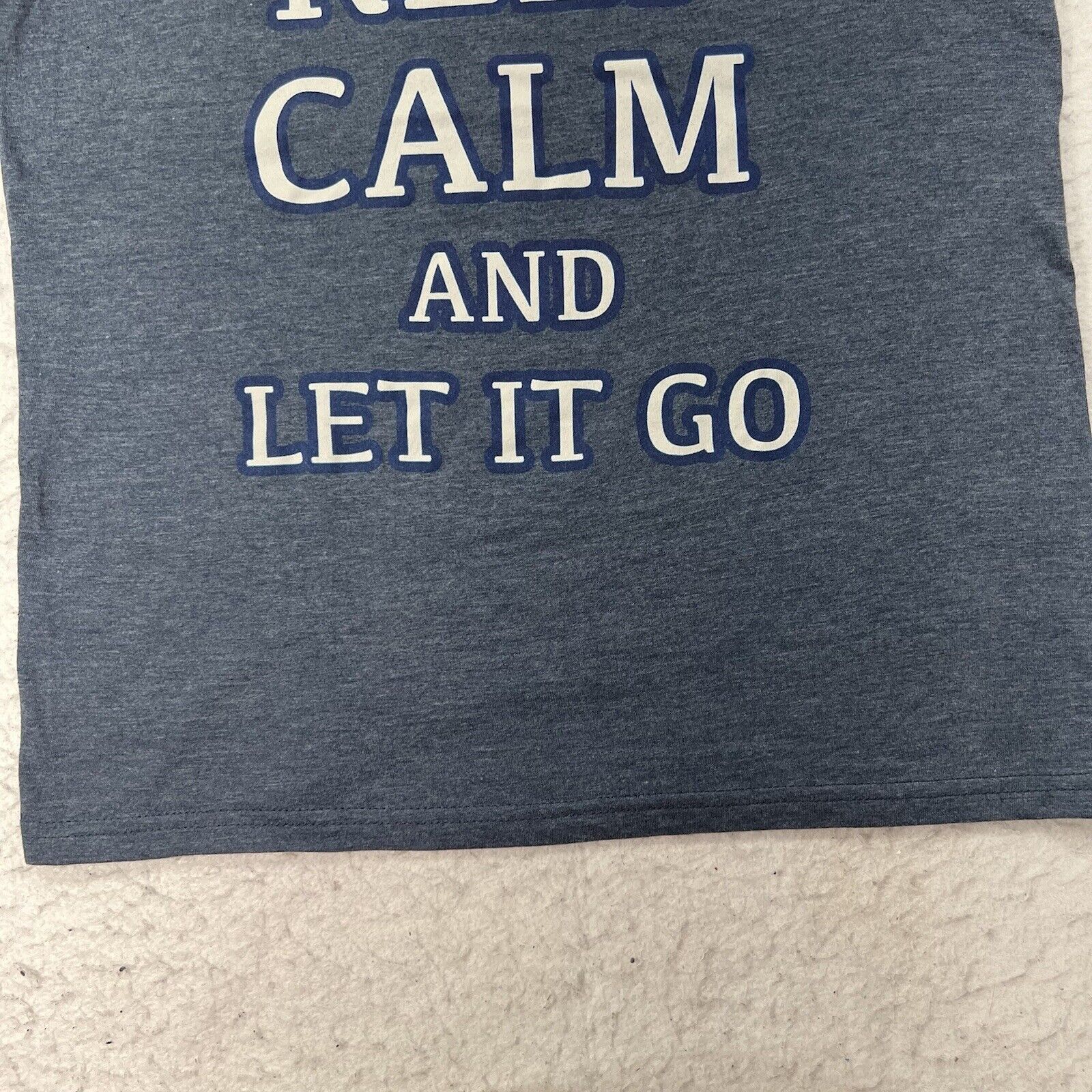 Disney Disney Frozen Small Keep Calm Let It Go Graphic T Shirt Size US S / EU 44-46 / 1 - 6 Thumbnail