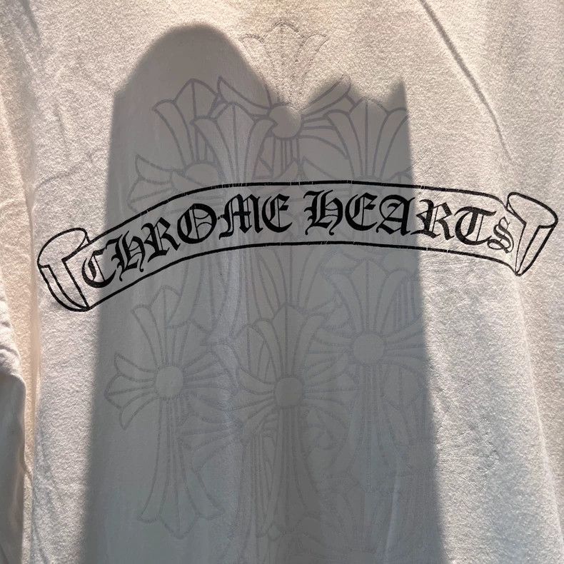 Chrome Hearts Chrome Hearts Scroll print base white short sleeves Size US L / EU 52-54 / 3 - 7 Thumbnail