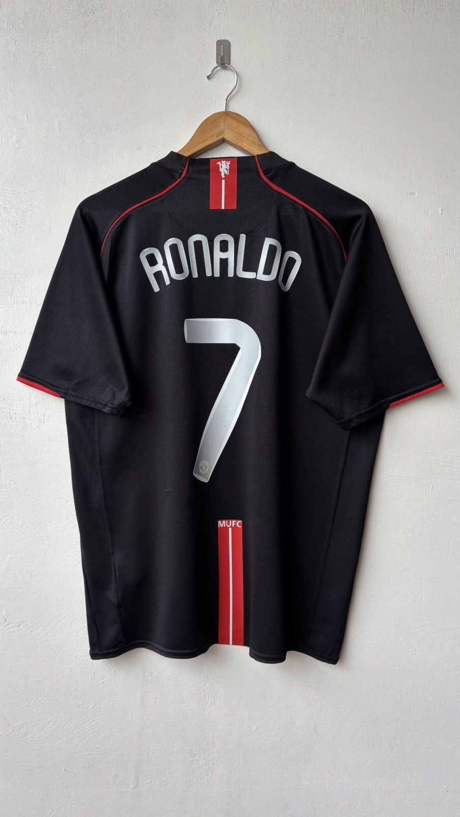 Nike Manchester United 07/08 Away ( Cristiano Ronaldo CR7 ) Size US XL / EU 56 / 4 - 4 Thumbnail