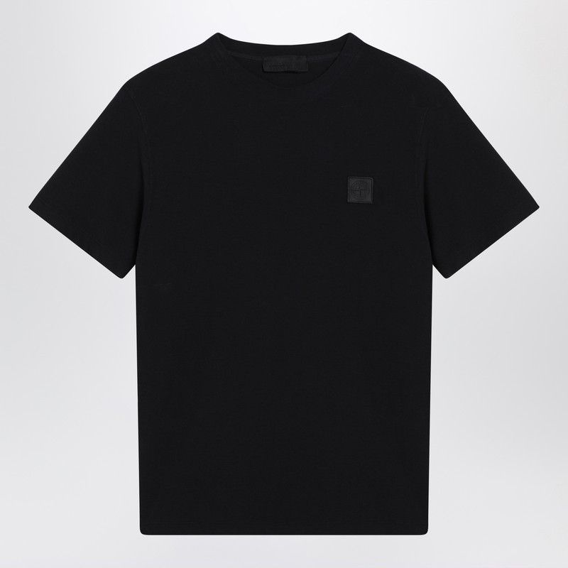 Stone Island Stone Island Navy Blue T-Shirt With Logo Patch Size US L / EU 52-54 / 3 - 1 Thumbnail