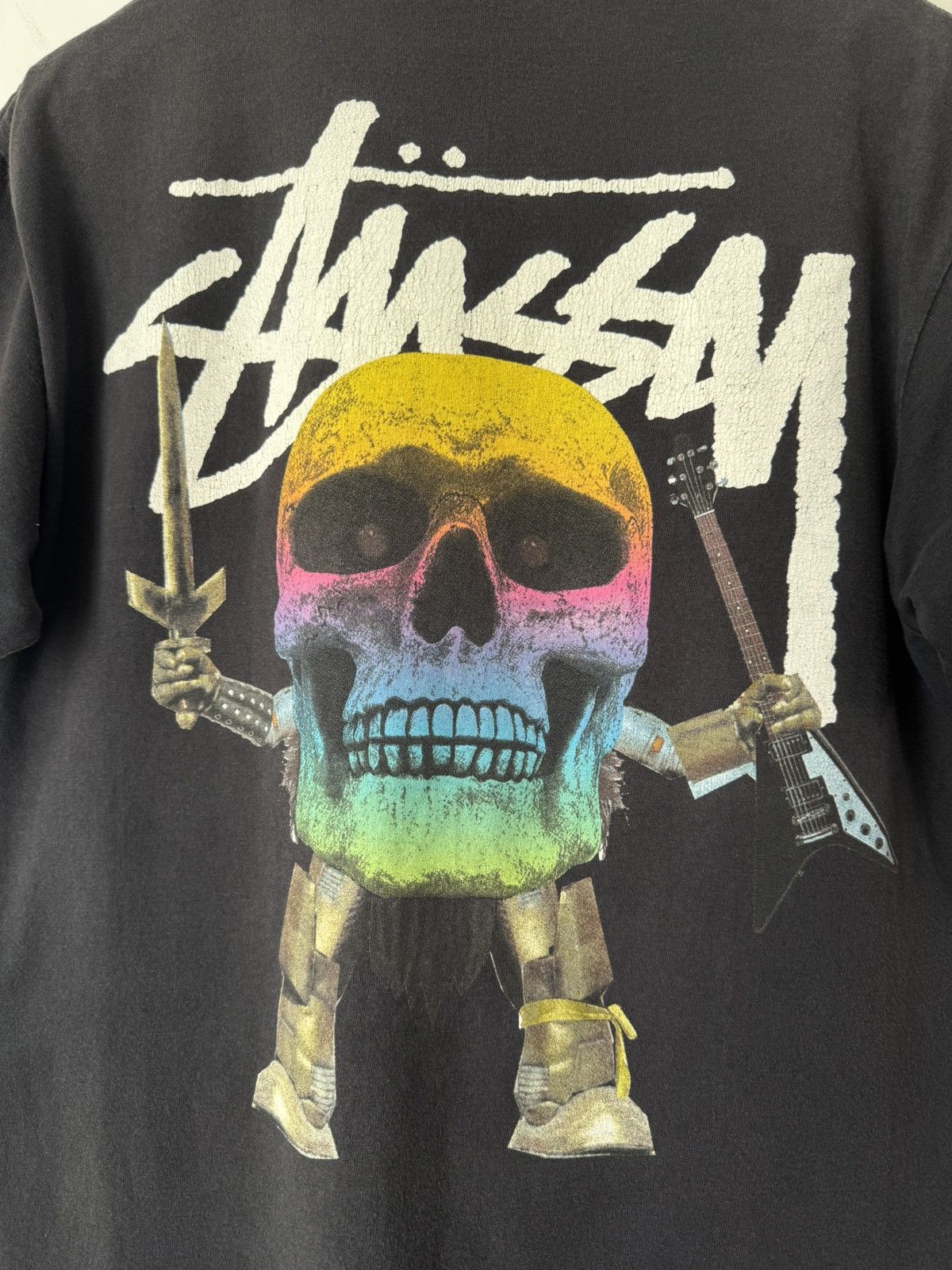 Stussy Stussy Skeleton King Clash Royale Printed Tee T Shirt Size US M / EU 48-50 / 2 - 4 Thumbnail