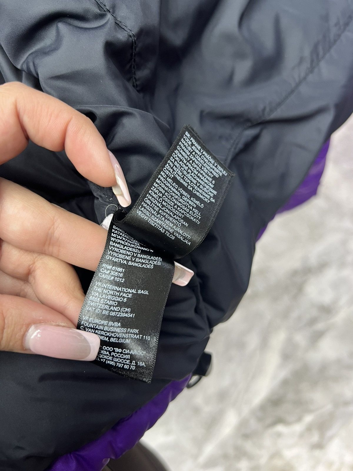 The North Face The North Face Purple Bomber Jacket Size US M / EU 48-50 / 2 - 14 Thumbnail