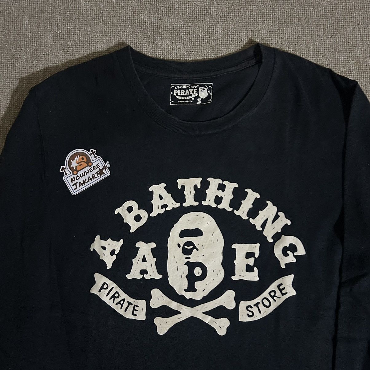 Bape Bape Pirates College LS Size US S / EU 44-46 / 1 - 2 Thumbnail