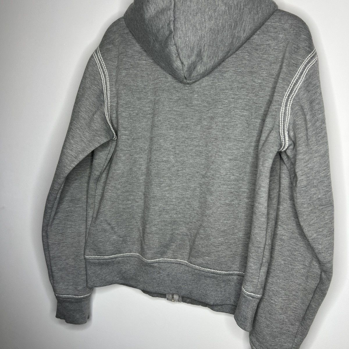 True Religion Y2K True Religion Triple Contrast Stitch Zip Up Hoodie Size US M / EU 48-50 / 2 - 9 Thumbnail