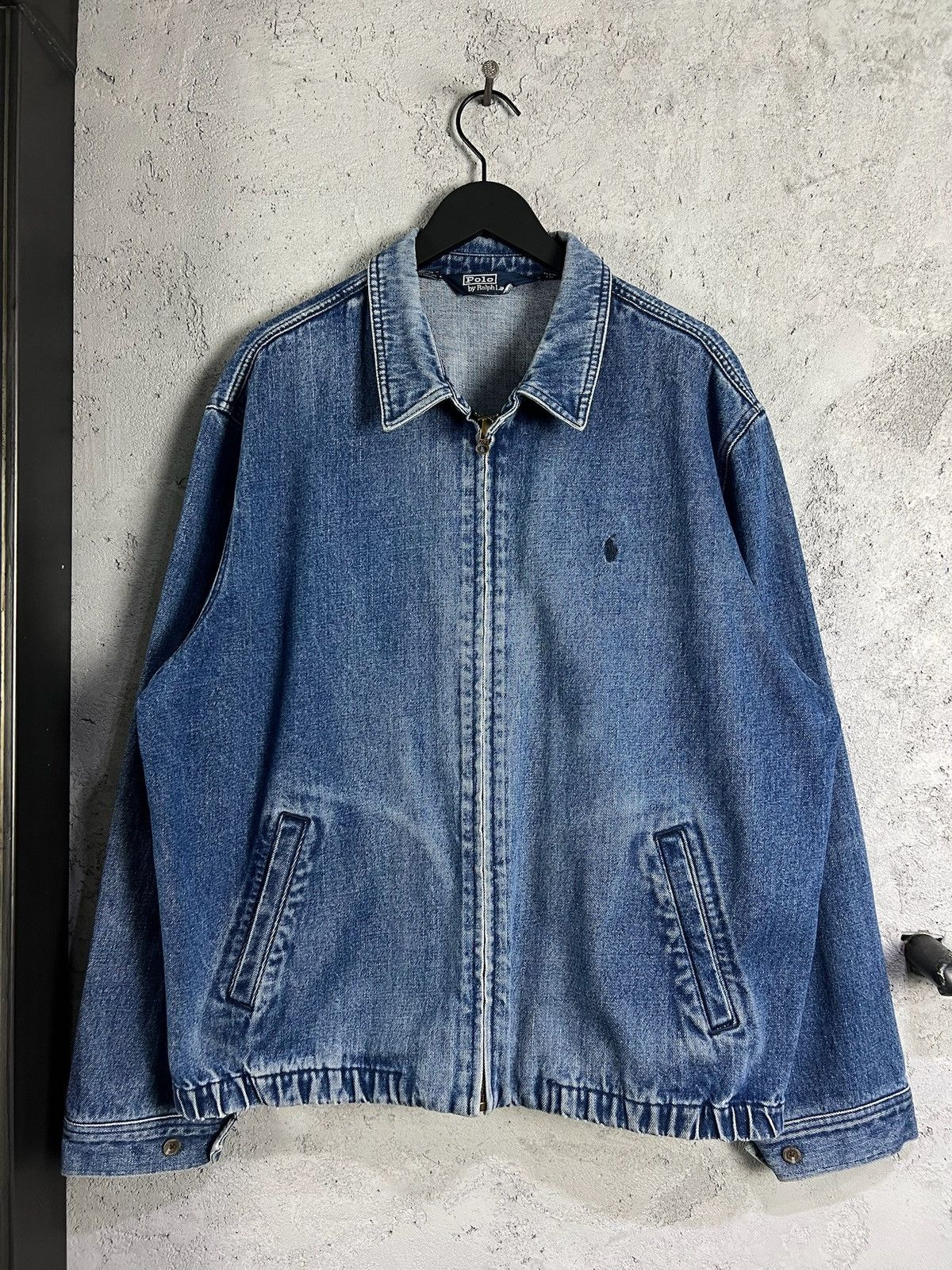 Polo Ralph Lauren Vintage 90s Polo by Ralph Lauren denim jacket XXL Size US XXL / EU 58 / 5 - 7 Thumbnail