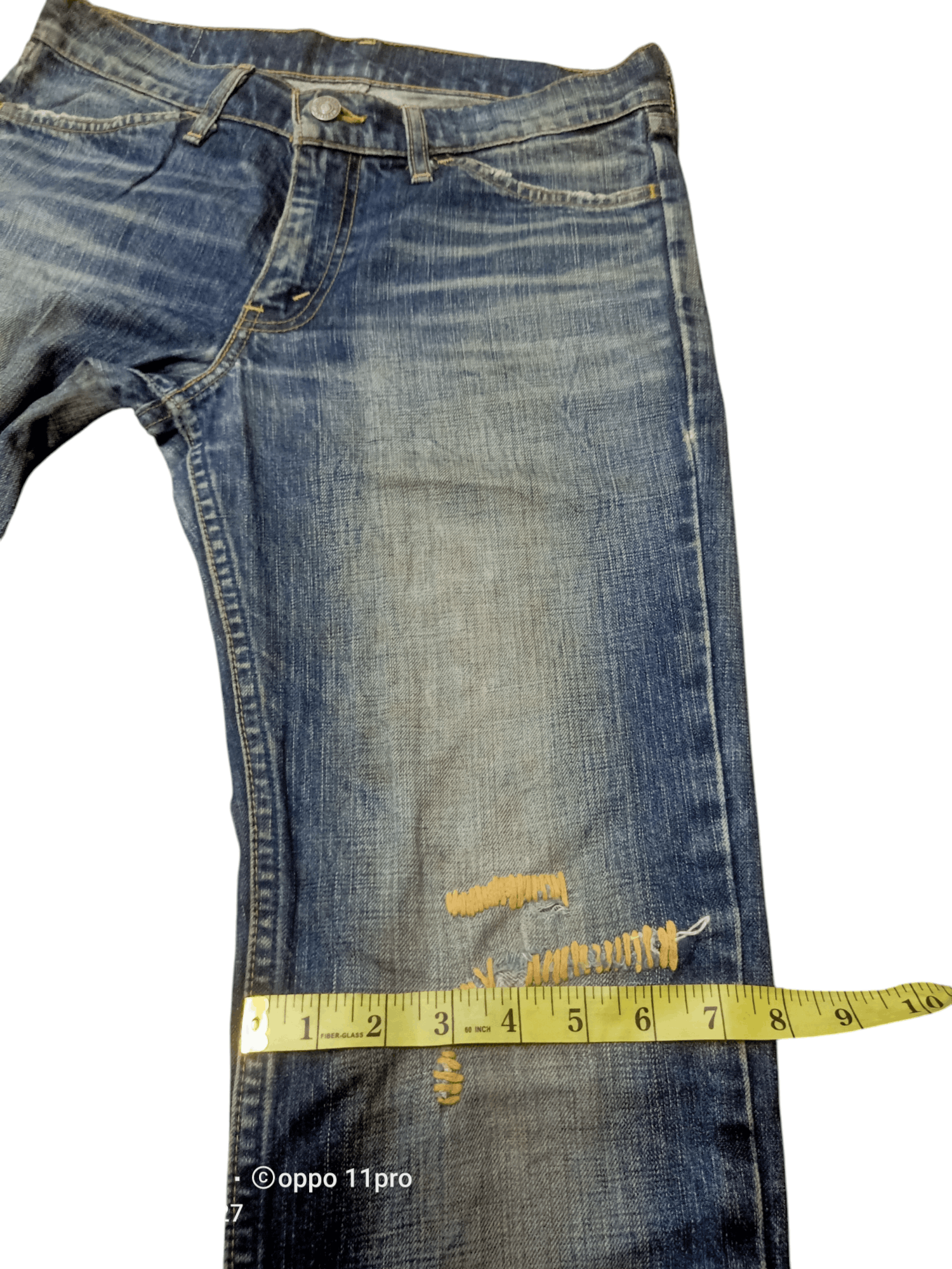 Japanese Brand × Levi's Levis Vtg 519 SlimFit Straight Cut 2003 Size US 31 - 7 Thumbnail