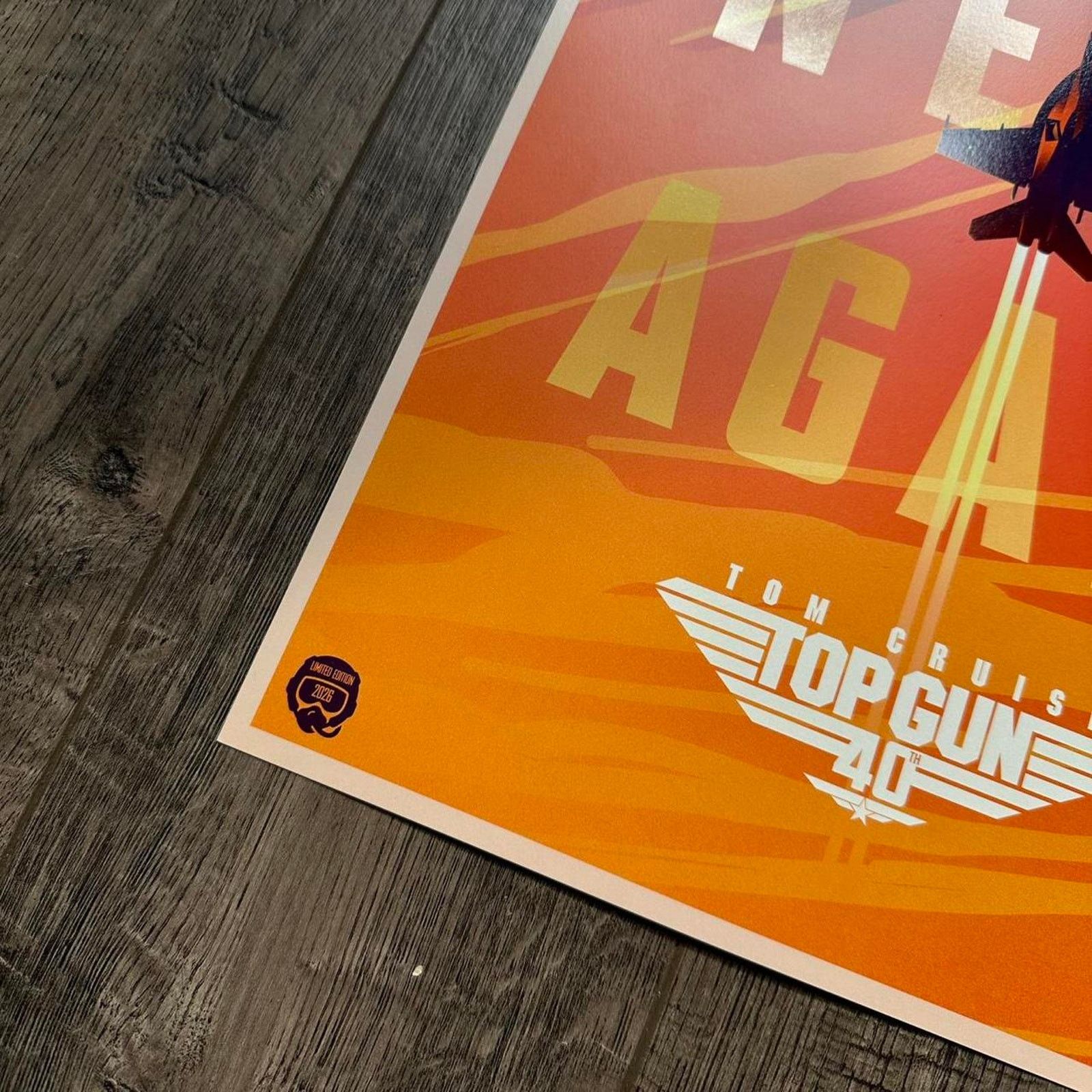 Other 2026 Top Gun Maverick Tom Cruise Movie Promo Poster Size ONE SIZE - 2 Thumbnail