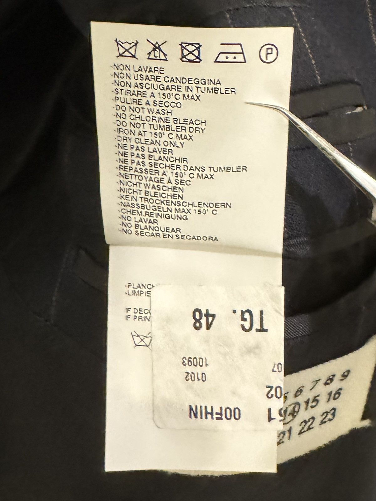 Maison Margiela Maison Margiela Runway Stripe Blazer Size 48R - 10 Thumbnail