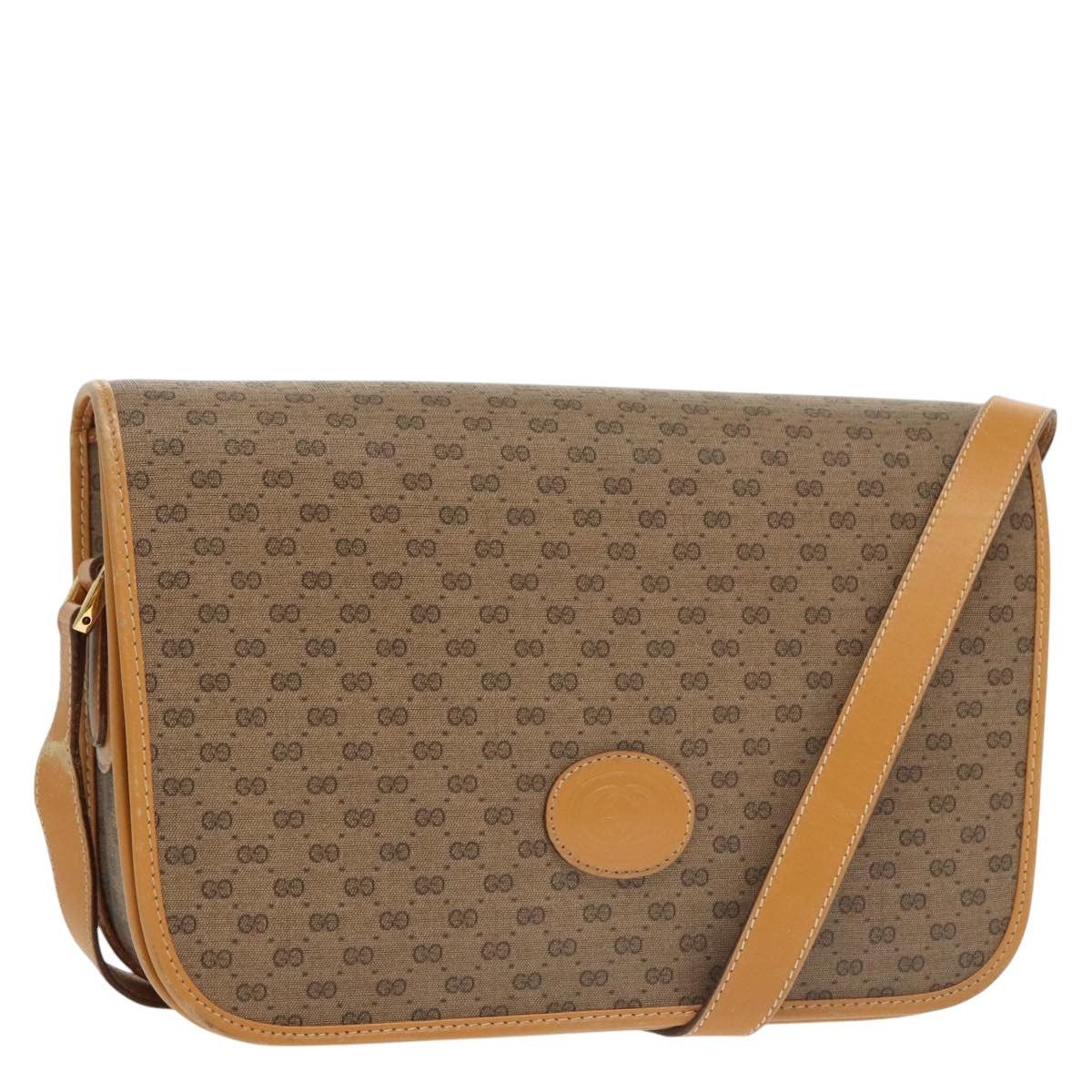 Gucci GUCCI Micro GG Supreme Shoulder Bag Pvc Beige Gold 001 104 Size ONE SIZE - 1 Thumbnail